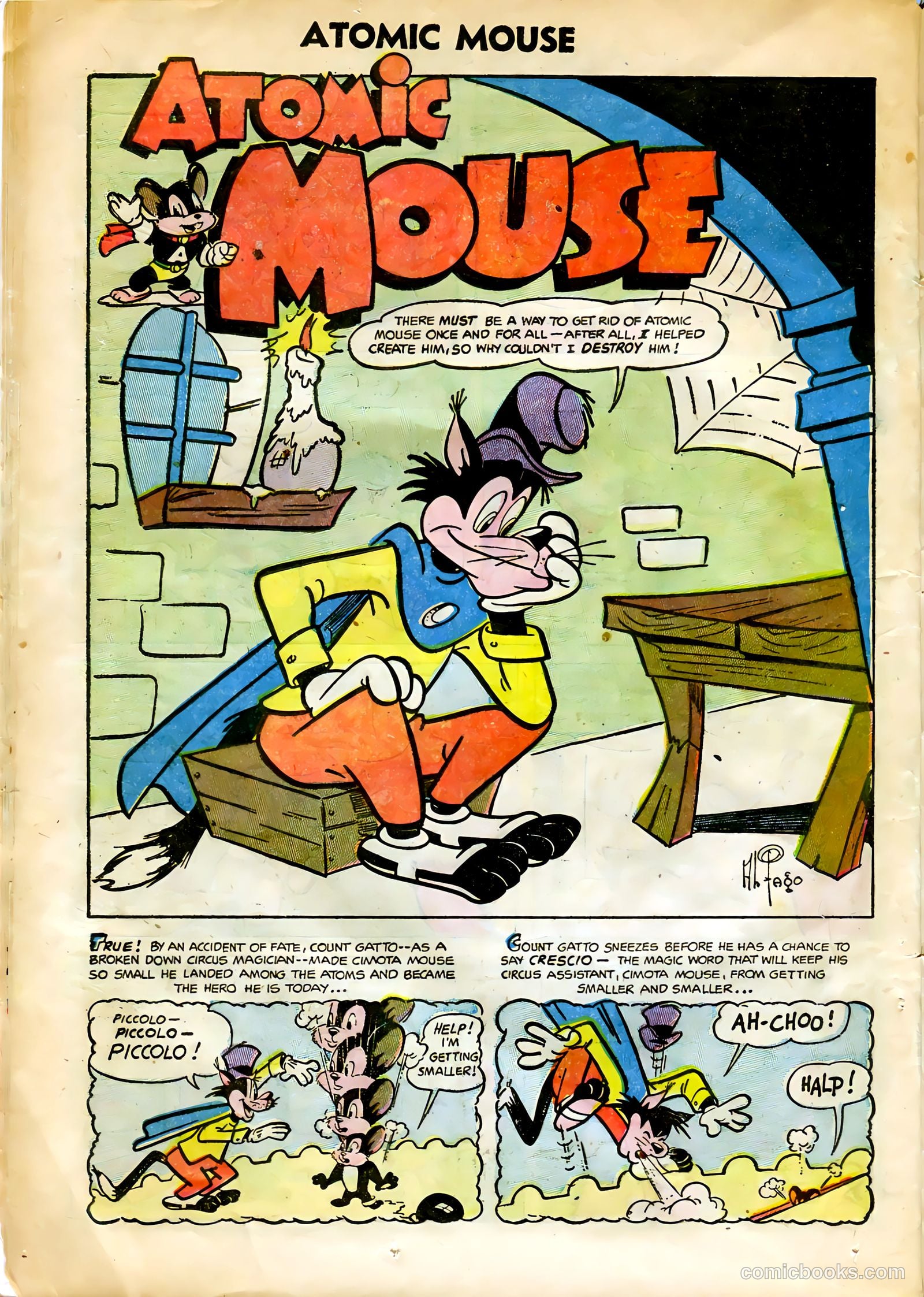 Atomic Mouse #10 (1954) — page 24 of 36