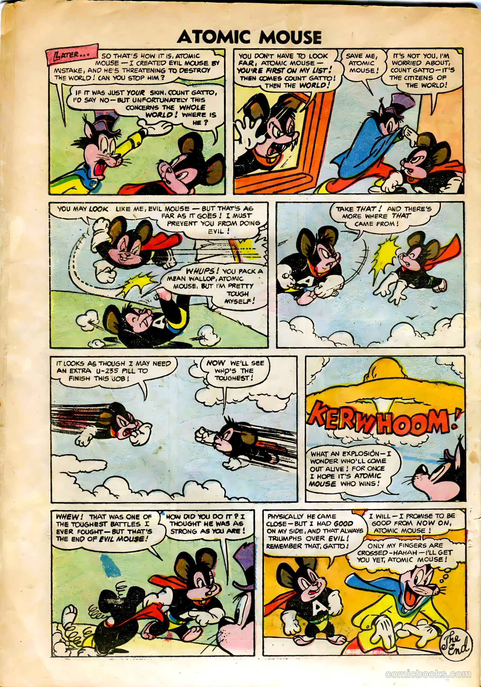Atomic Mouse #10 (1954) — page 28 of 36