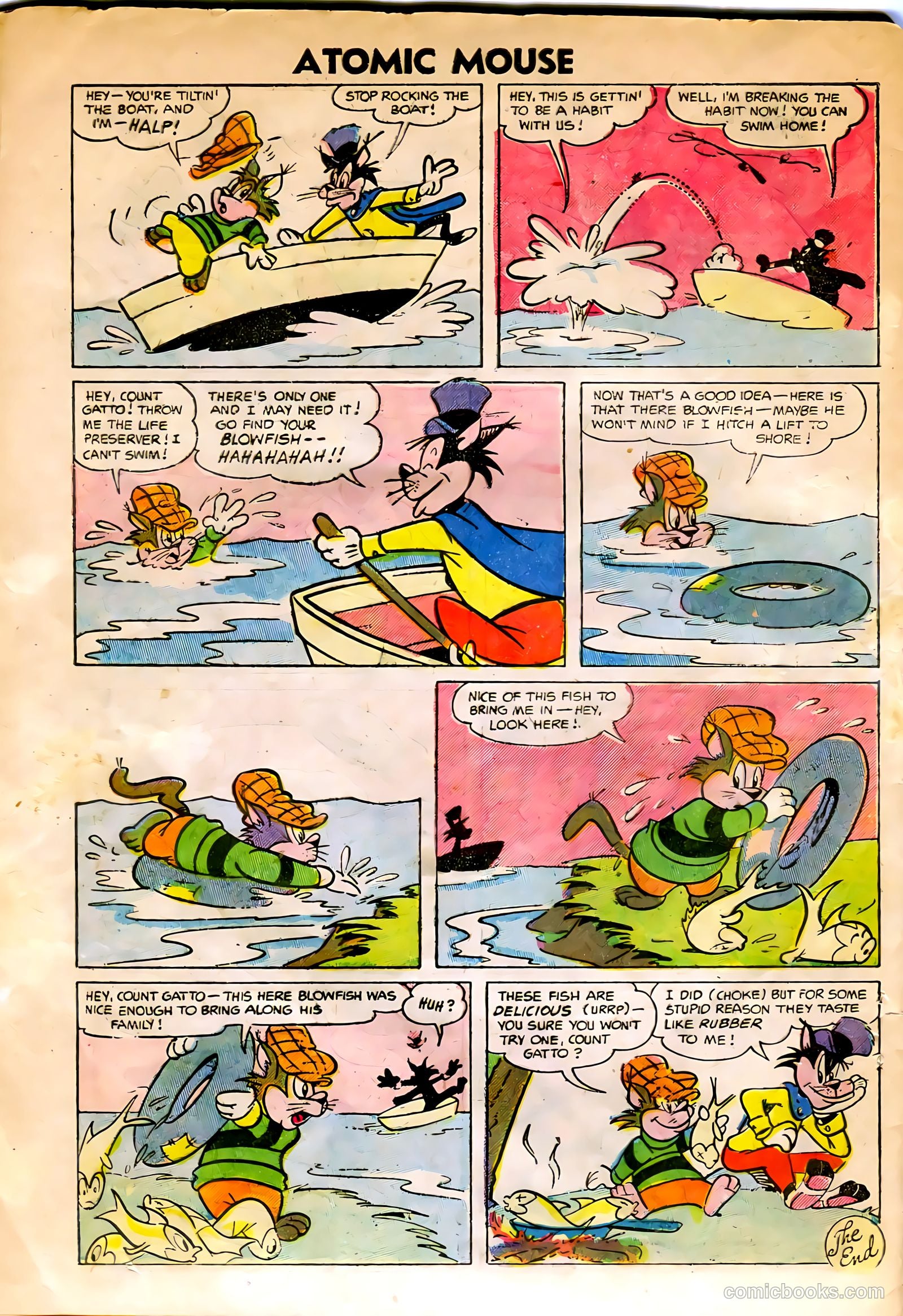 Atomic Mouse #10 (1954) — page 32 of 36