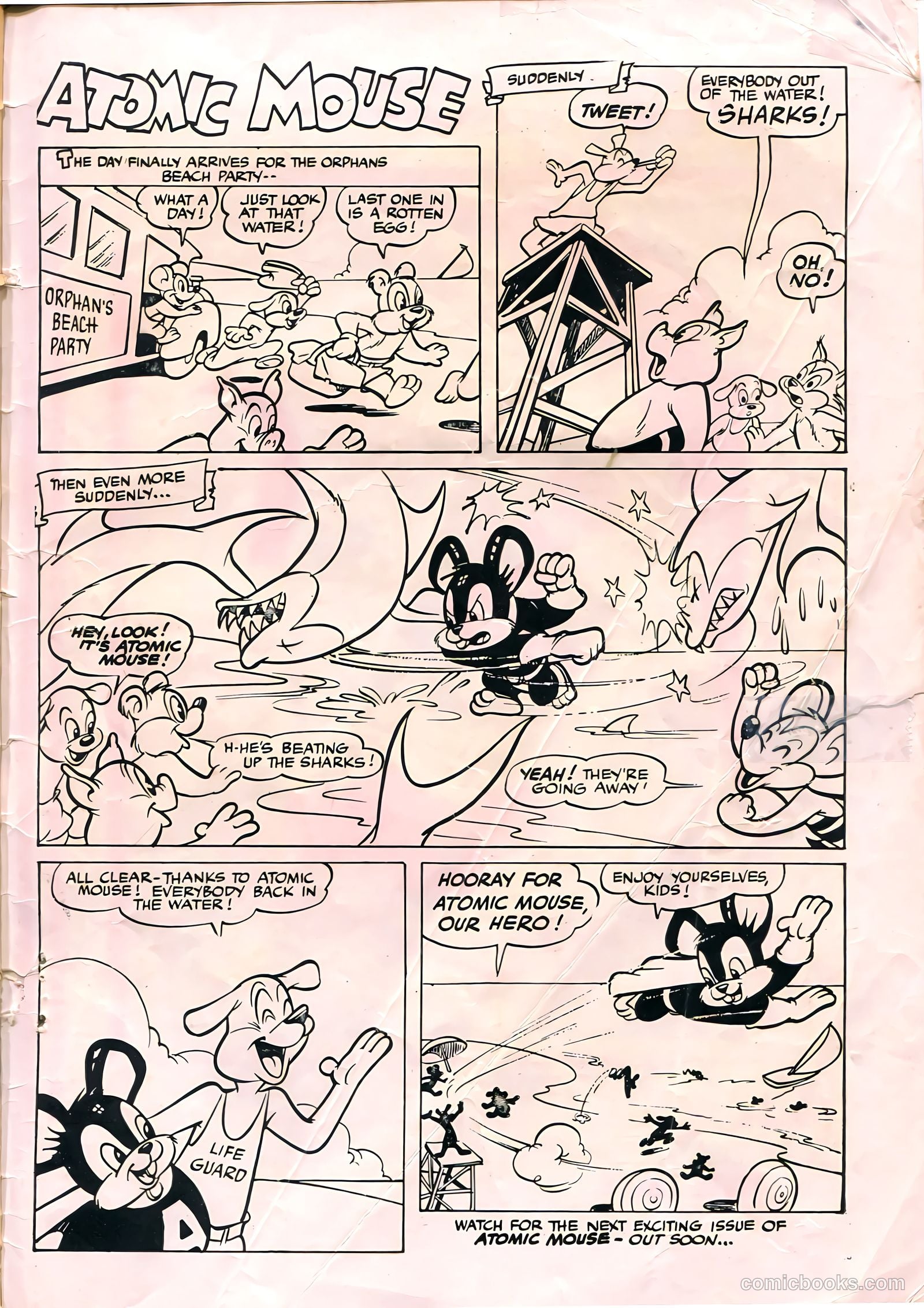 Atomic Mouse #10 (1954) — page 35 of 36