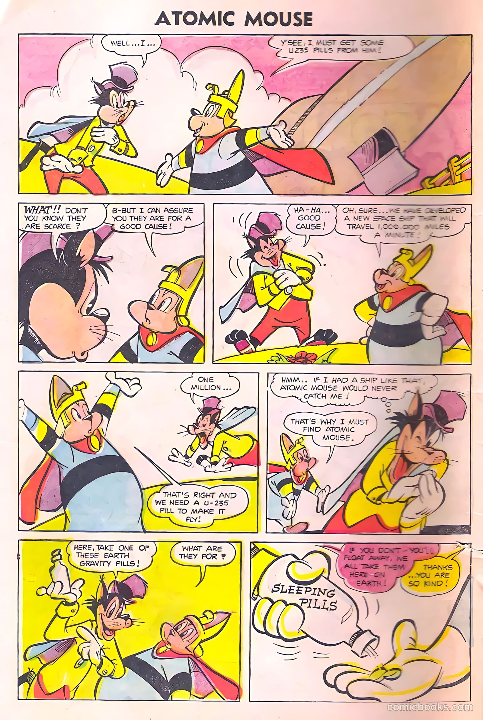 Atomic Mouse #11 (1954) — page 4 of 37
