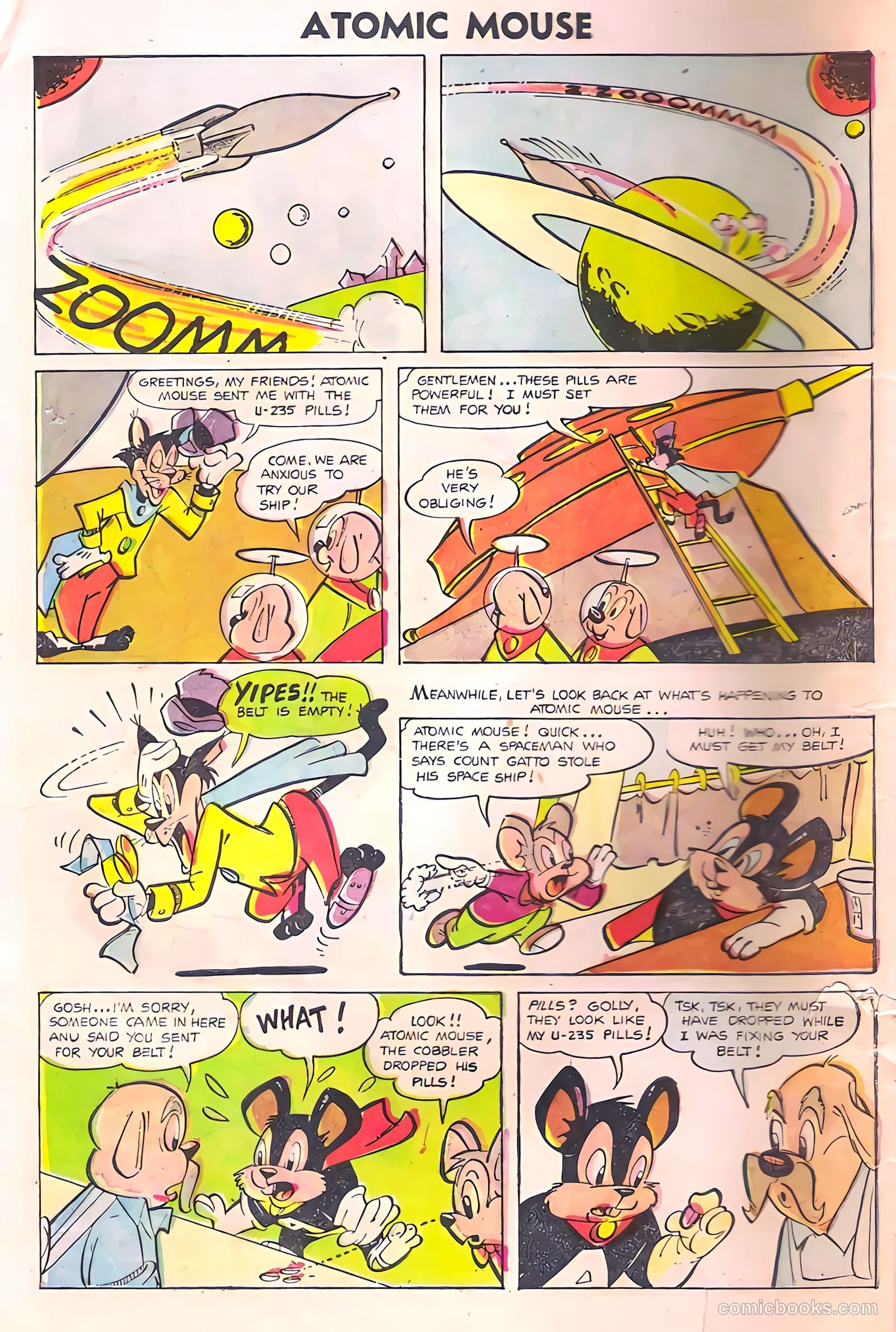 Atomic Mouse #11 (1954) — page 8 of 37