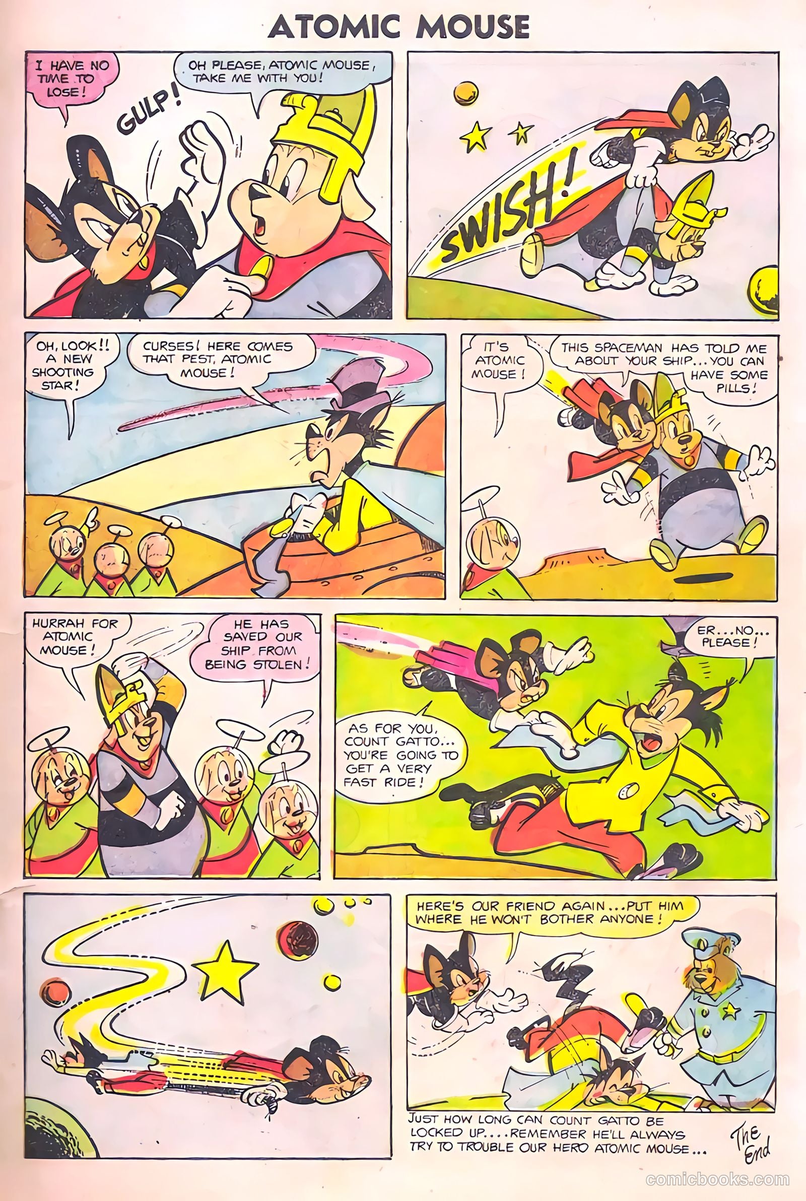 Atomic Mouse #11 (1954) — page 9 of 37