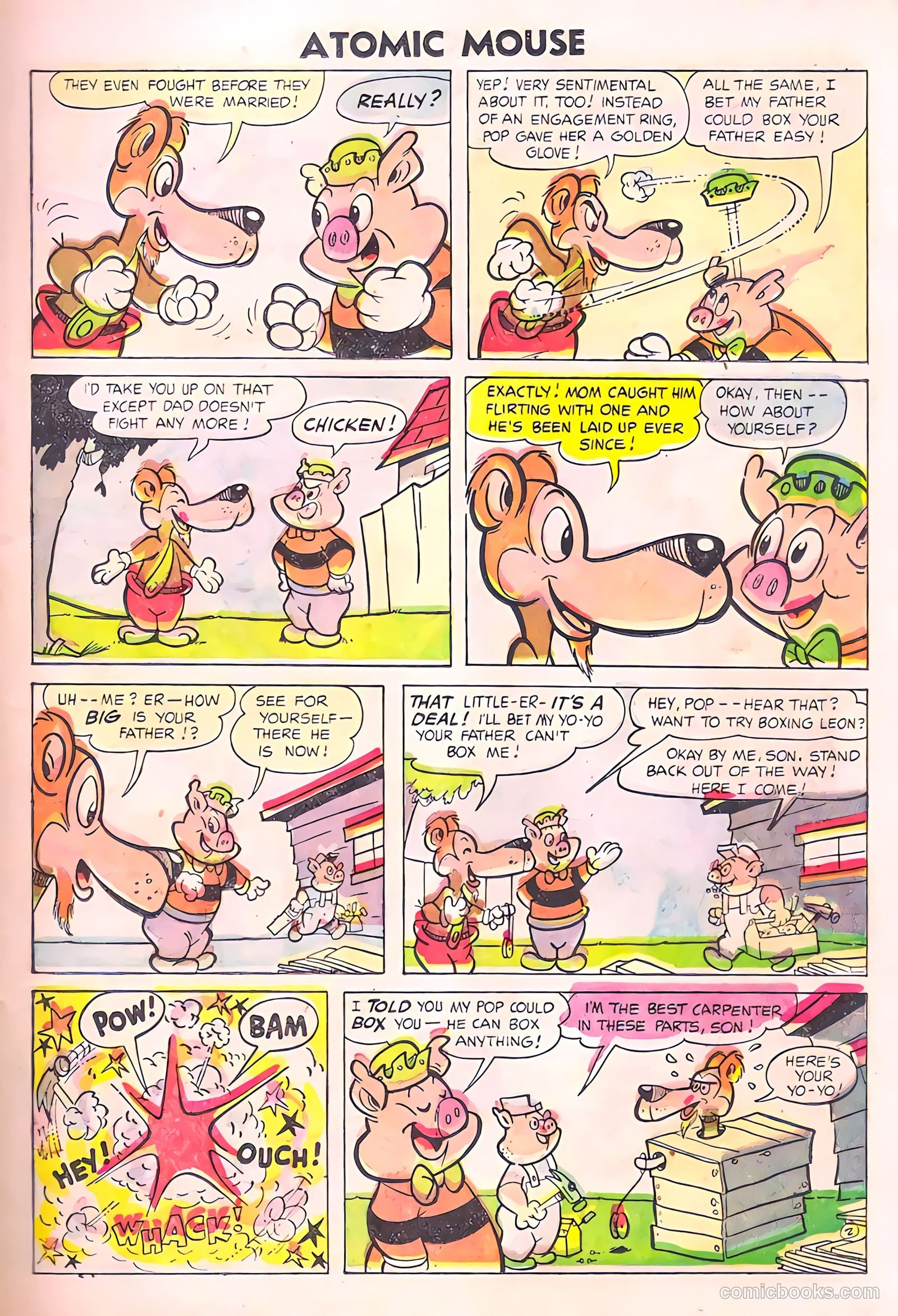 Atomic Mouse #11 (1954) — page 15 of 37