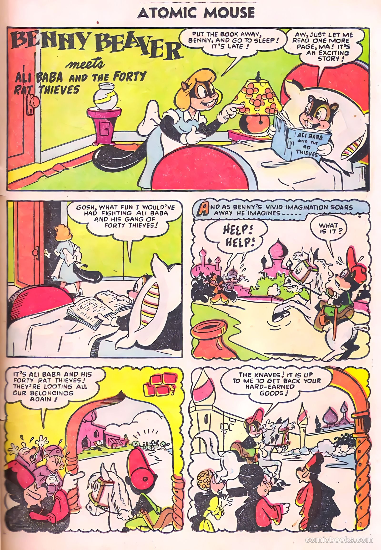 Atomic Mouse #11 (1954) — page 19 of 37