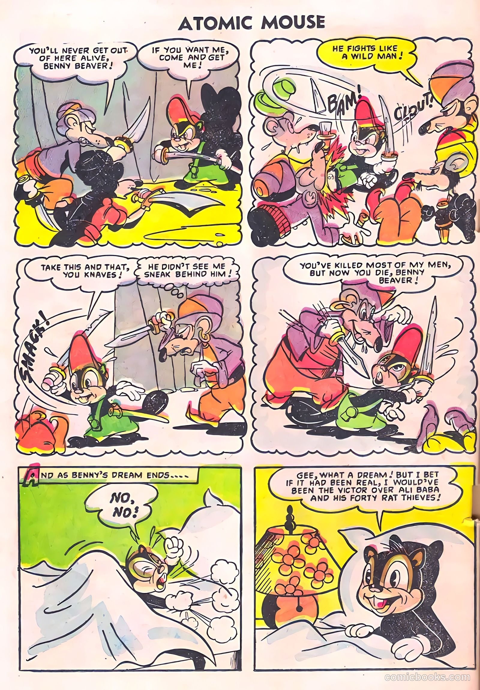 Atomic Mouse #11 (1954) — page 22 of 37