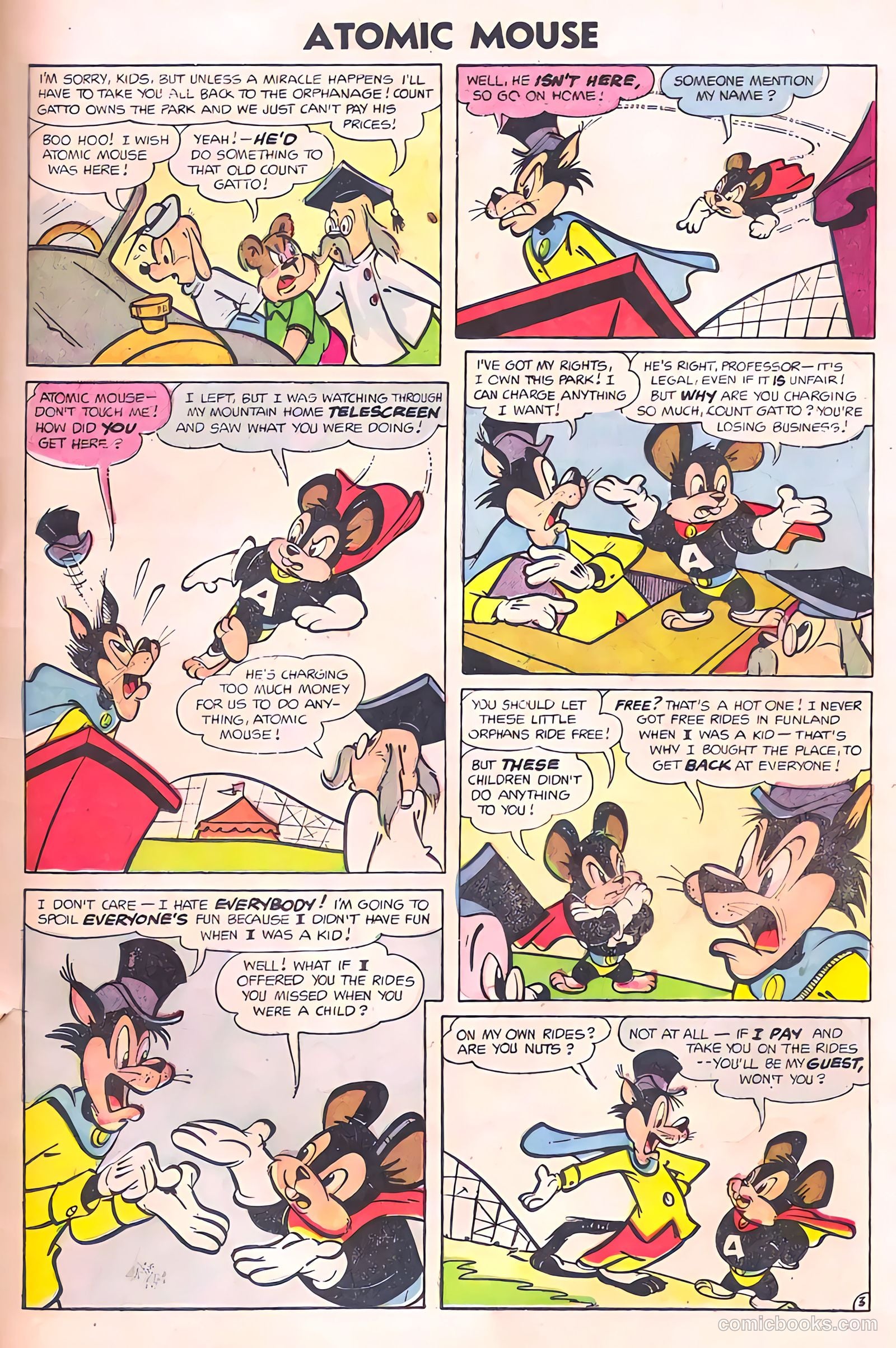 Atomic Mouse #11 (1954) — page 25 of 37