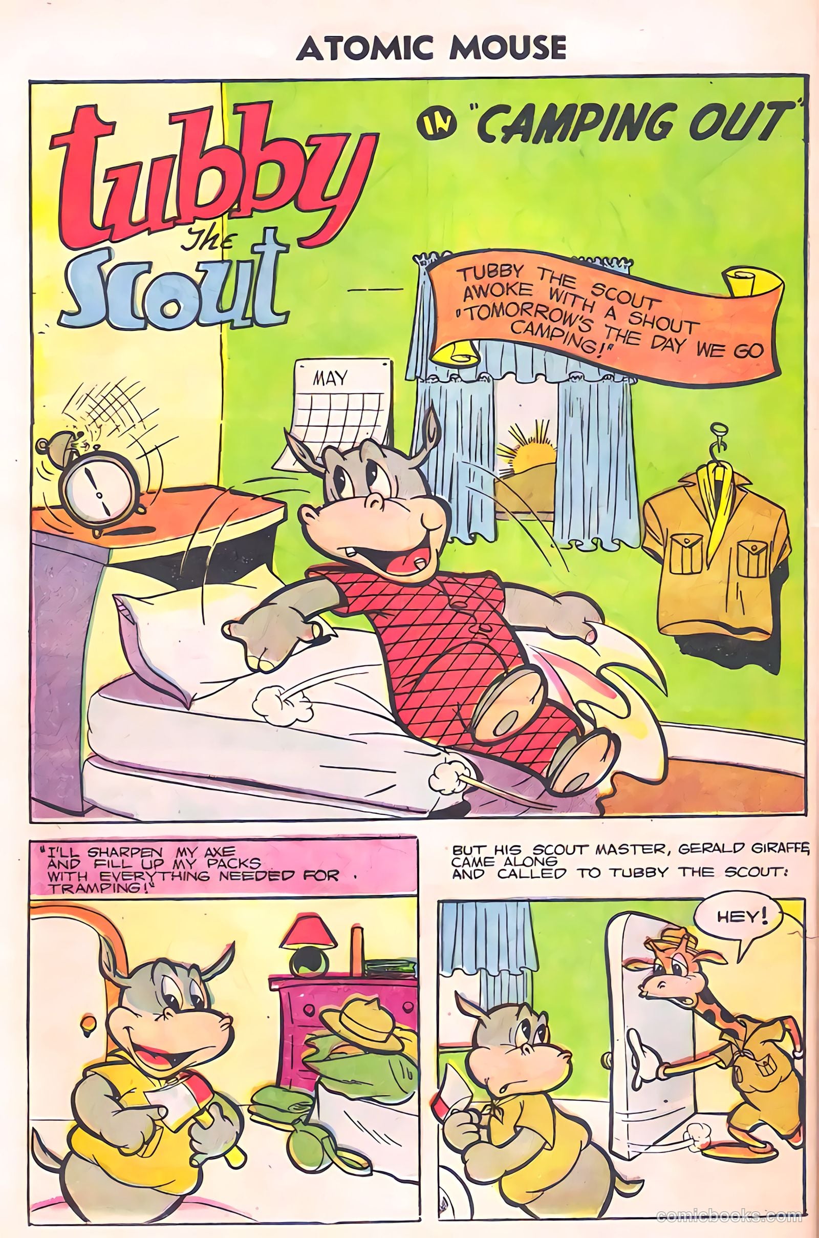 Atomic Mouse #11 (1954) — page 28 of 37