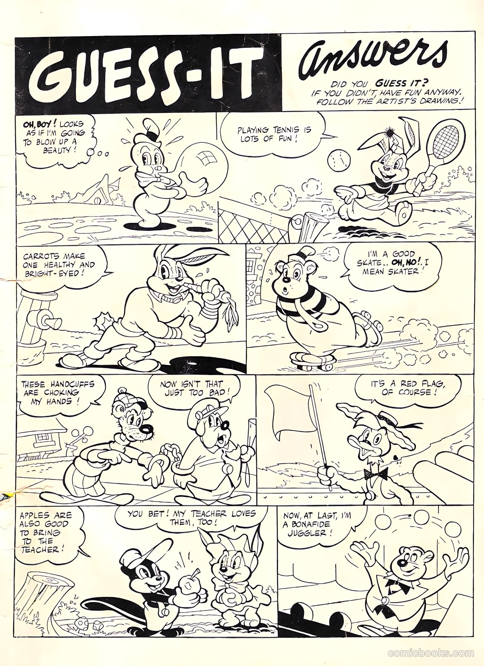 Atomic Mouse #11 (1954) — page 35 of 37