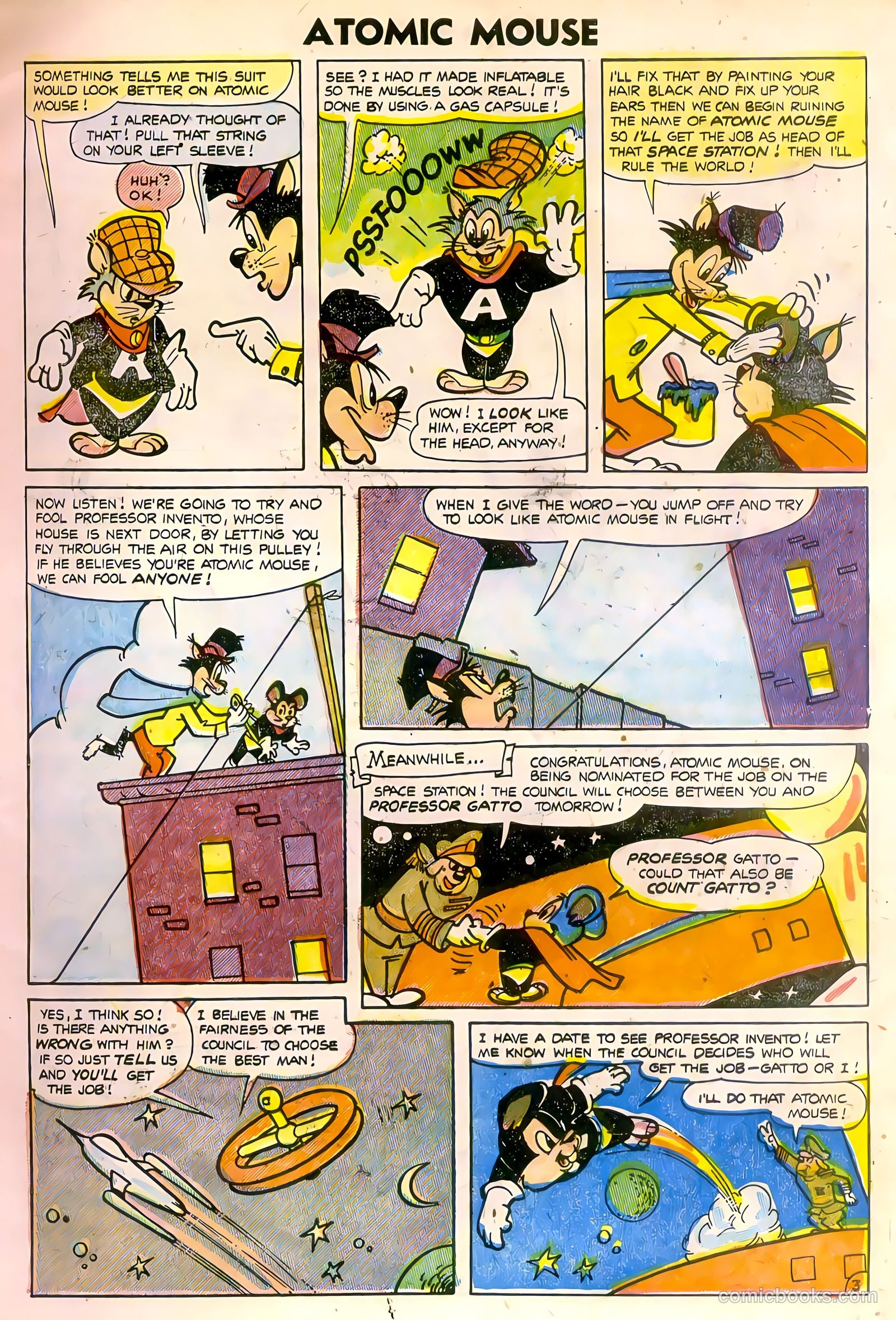Atomic Mouse #12 (1955) — page 5 of 36