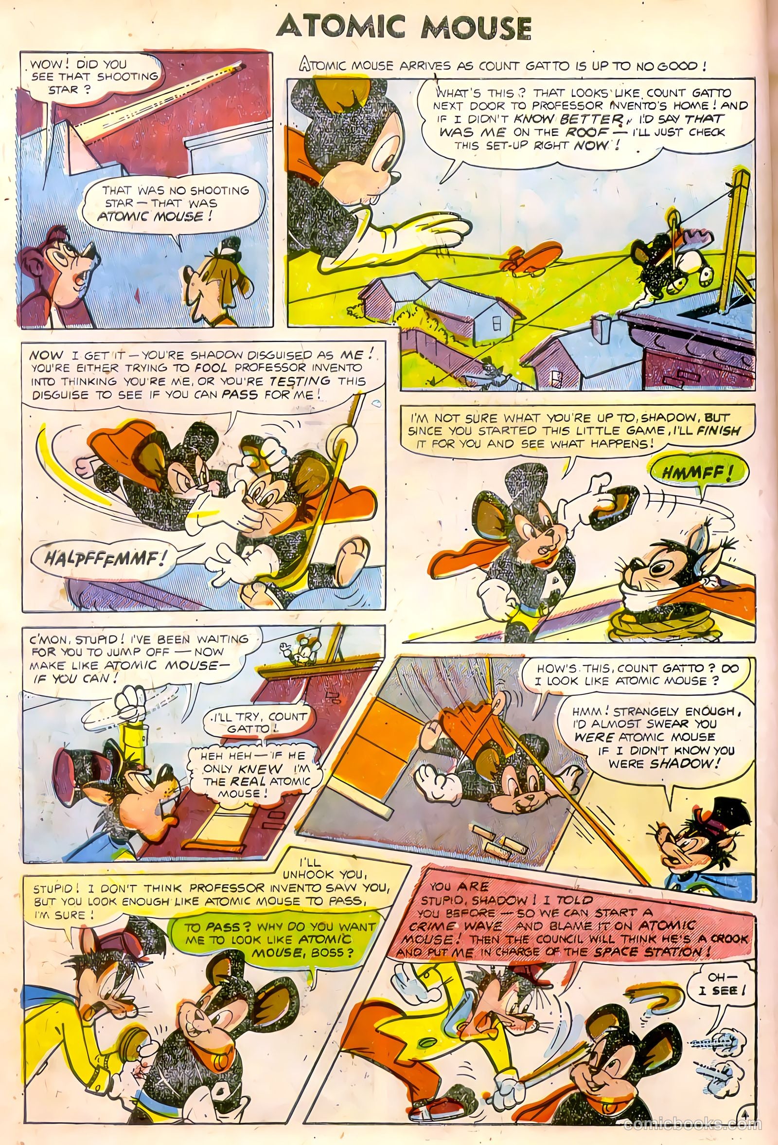 Atomic Mouse #12 (1955) — page 6 of 36