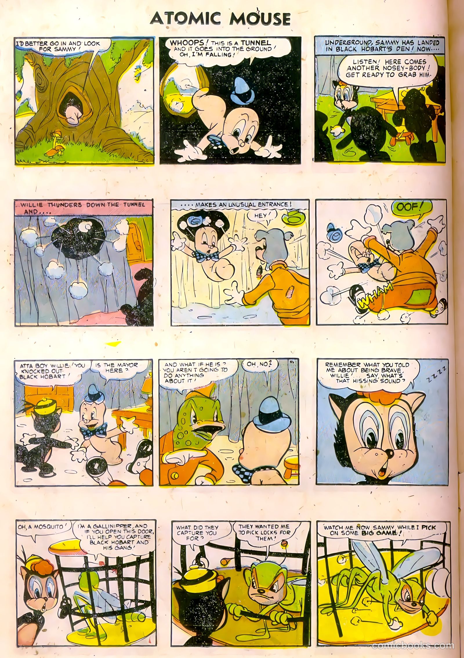 Atomic Mouse #12 (1955) — page 14 of 36