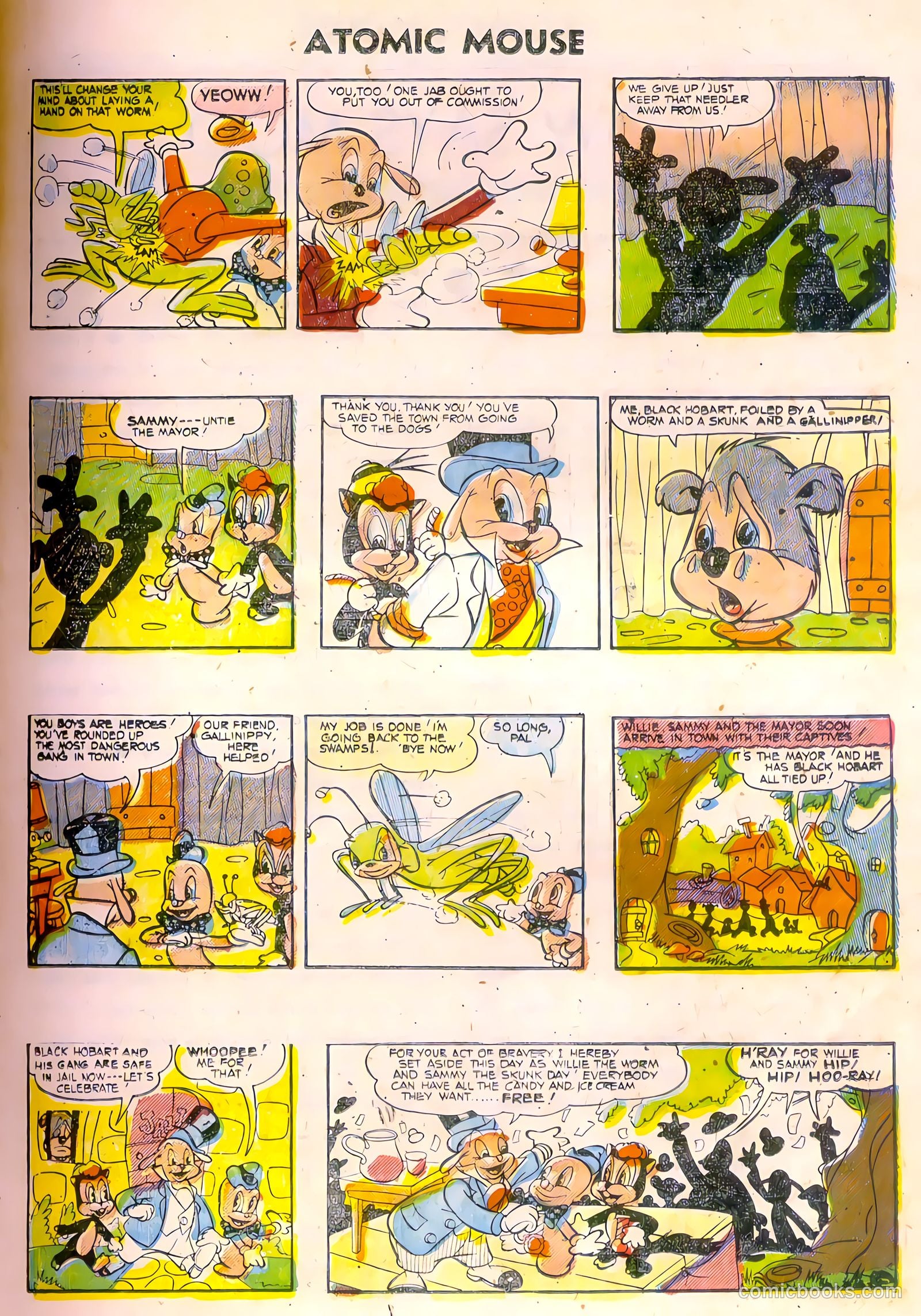 Atomic Mouse #12 (1955) — page 15 of 36