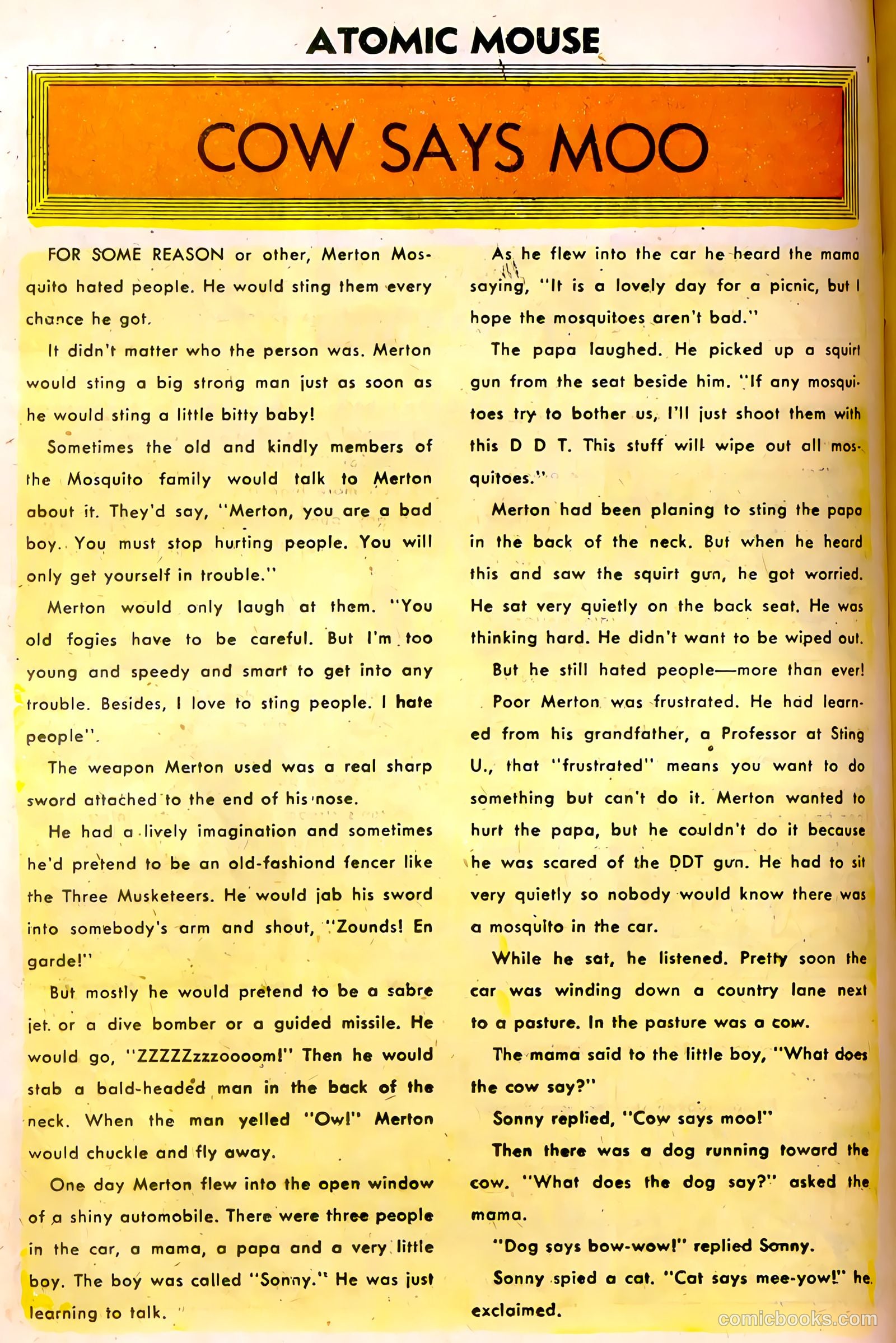 Atomic Mouse #12 (1955) — page 16 of 36