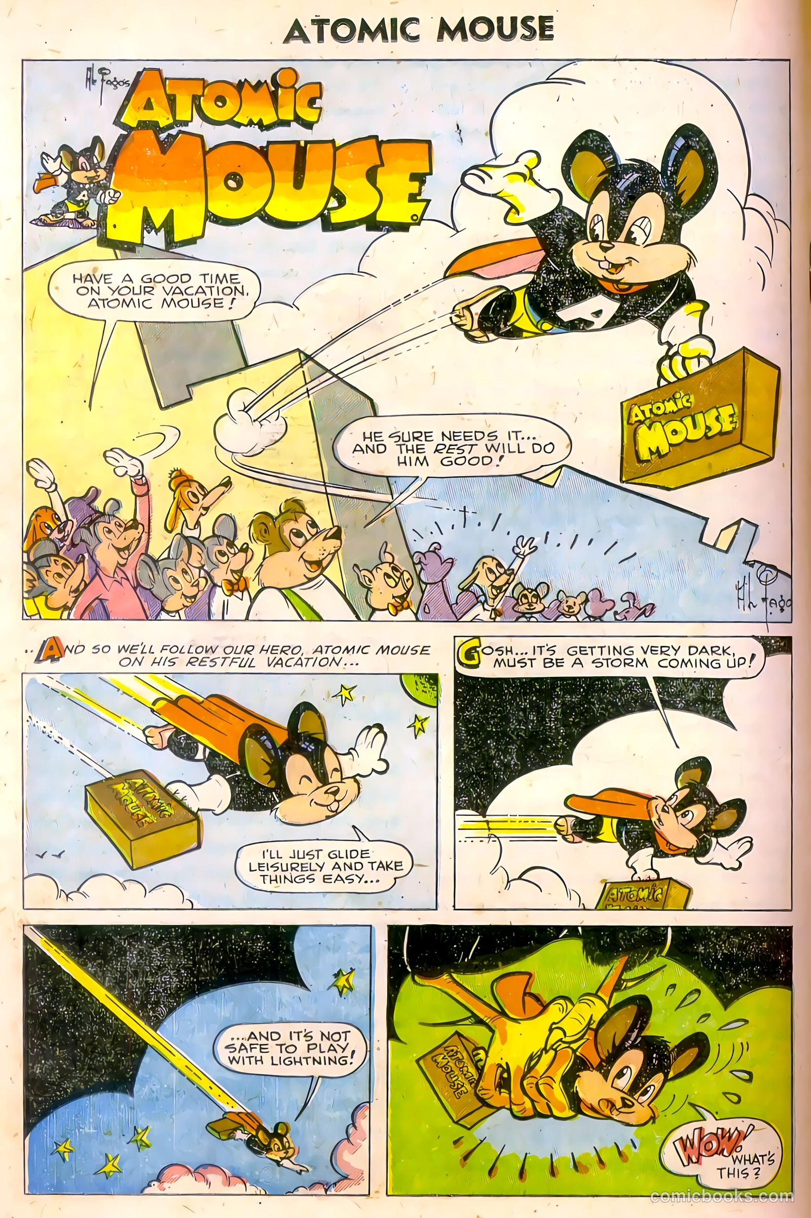 Atomic Mouse #12 (1955) — page 18 of 36