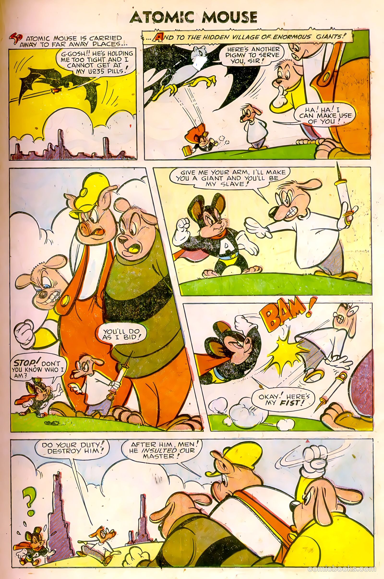 Atomic Mouse #12 (1955) — page 19 of 36