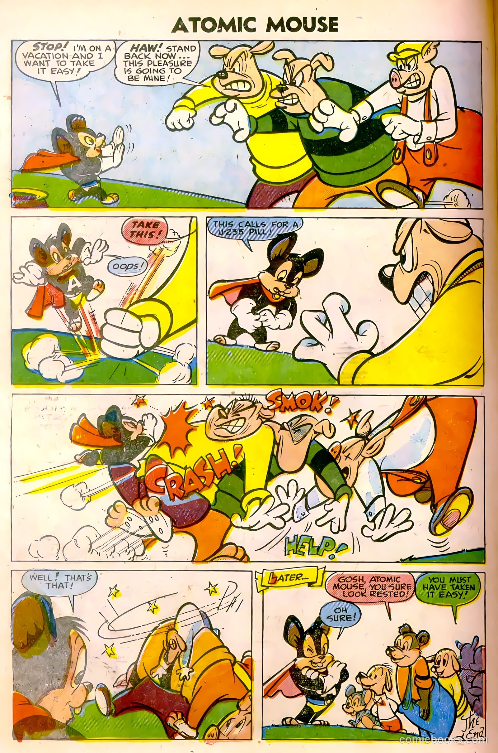 Atomic Mouse #12 (1955) — page 20 of 36
