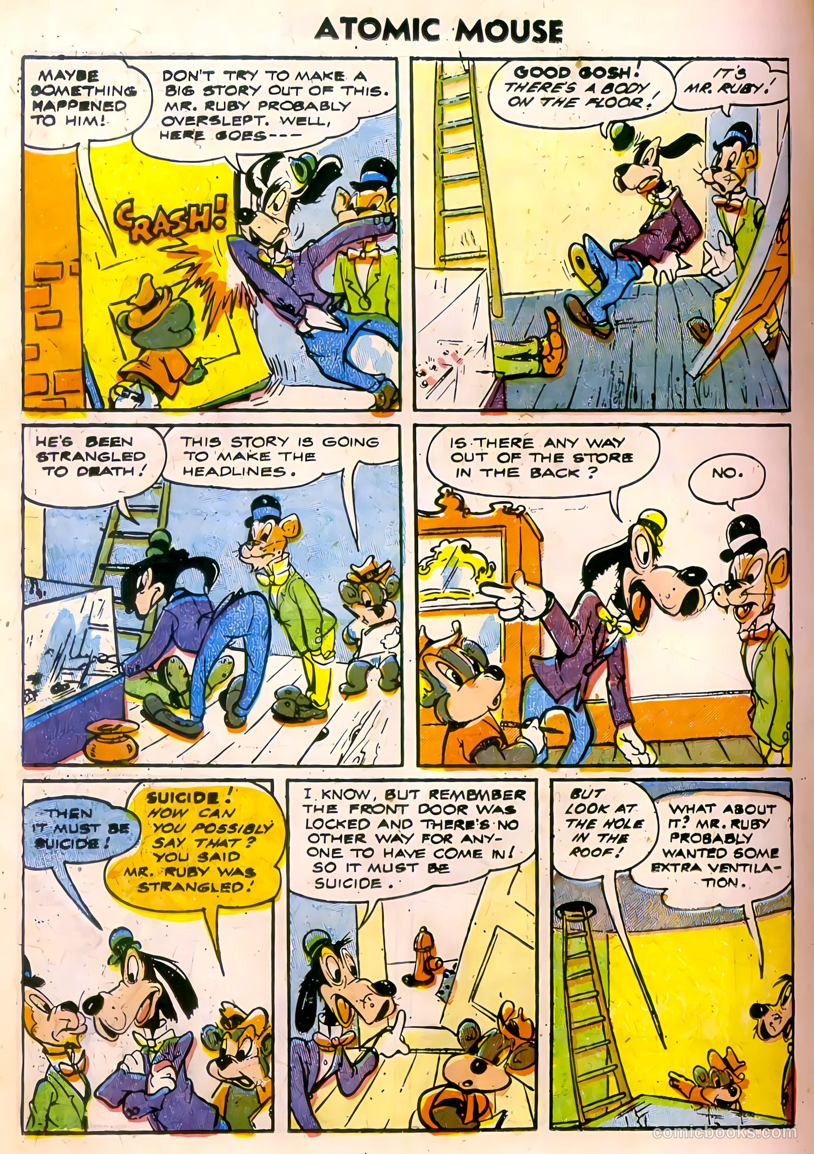 Atomic Mouse #12 (1955) — page 22 of 36