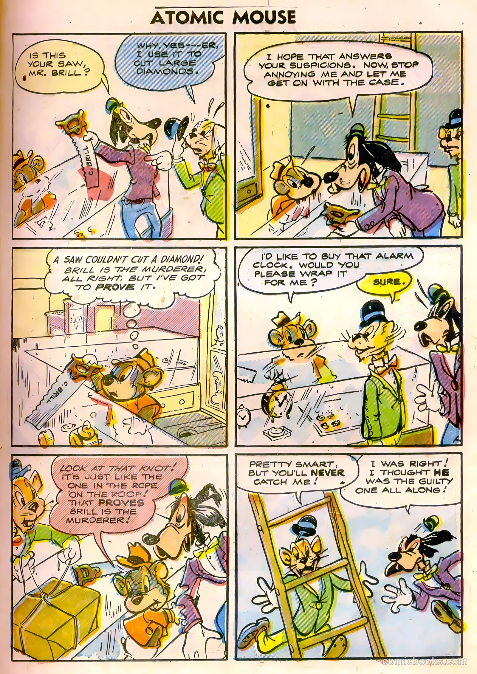 Atomic Mouse #12 (1955) — page 25 of 36