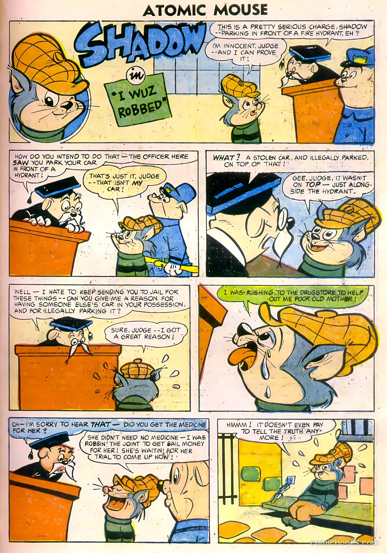 Atomic Mouse #12 (1955) — page 27 of 36