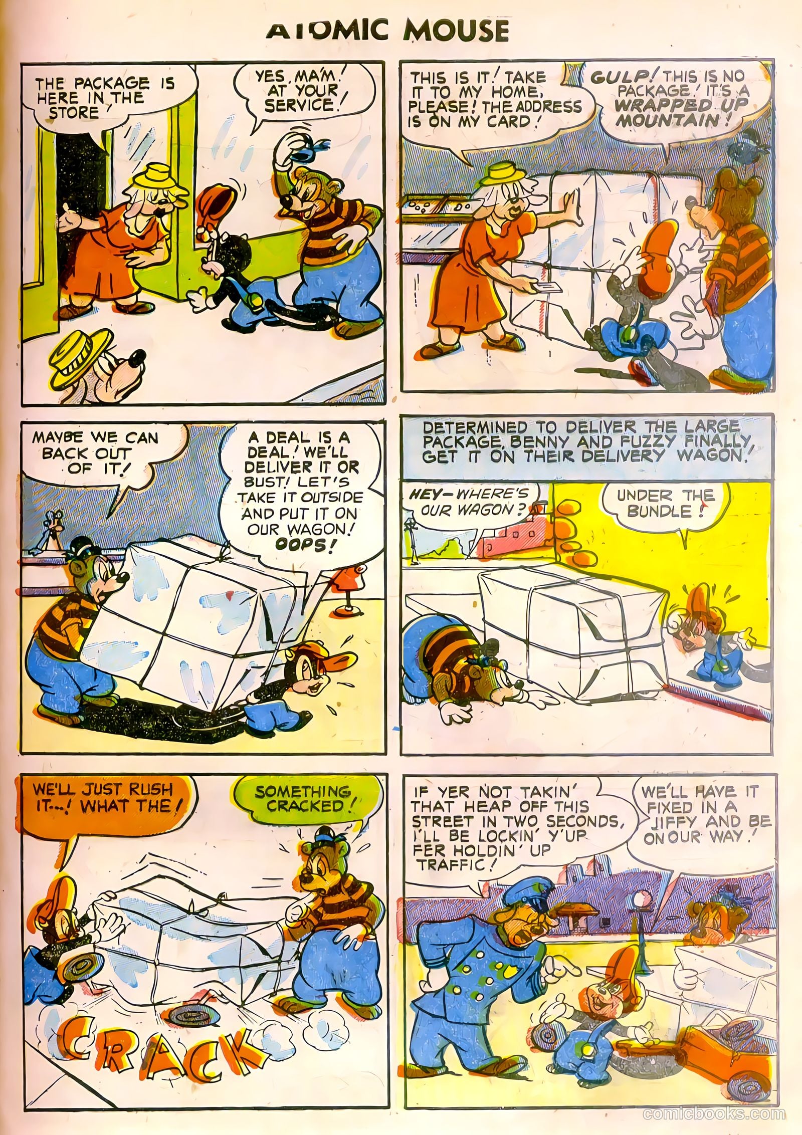 Atomic Mouse #12 (1955) — page 29 of 36