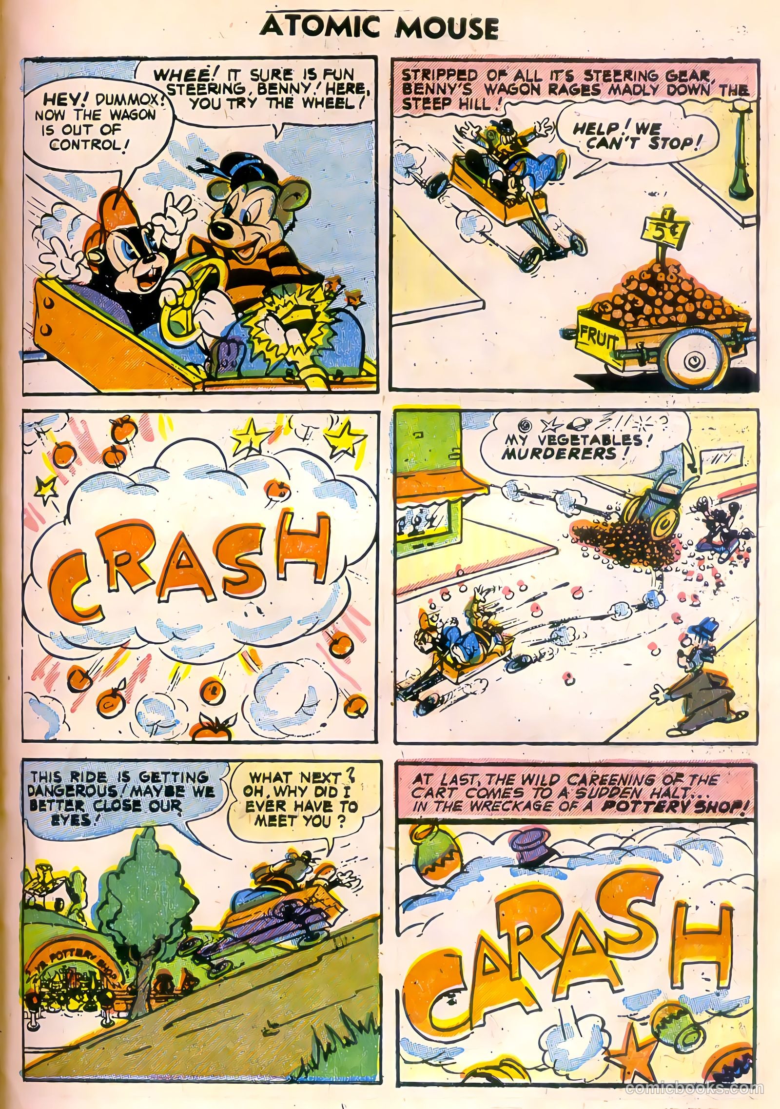 Atomic Mouse #12 (1955) — page 31 of 36