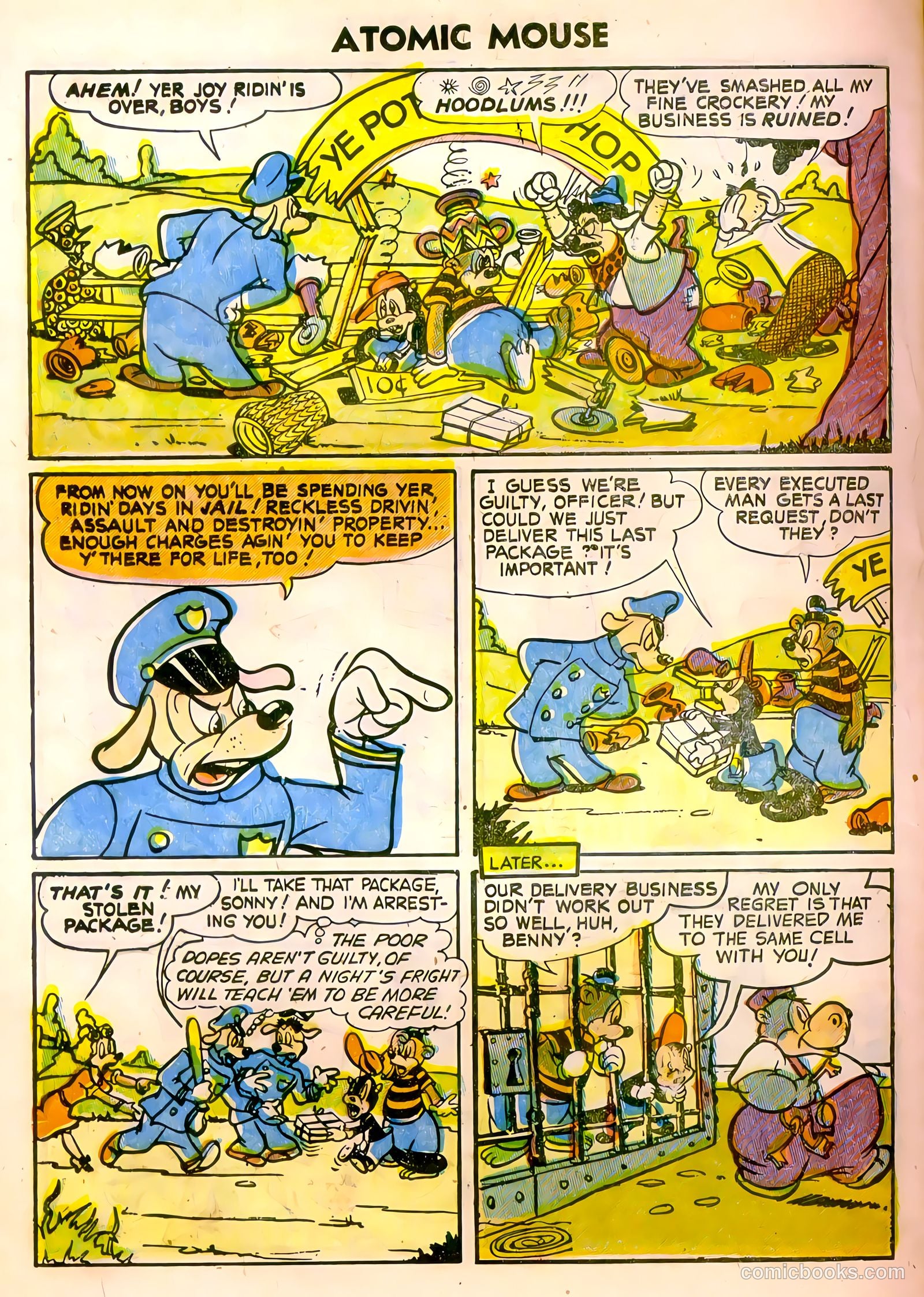 Atomic Mouse #12 (1955) — page 32 of 36