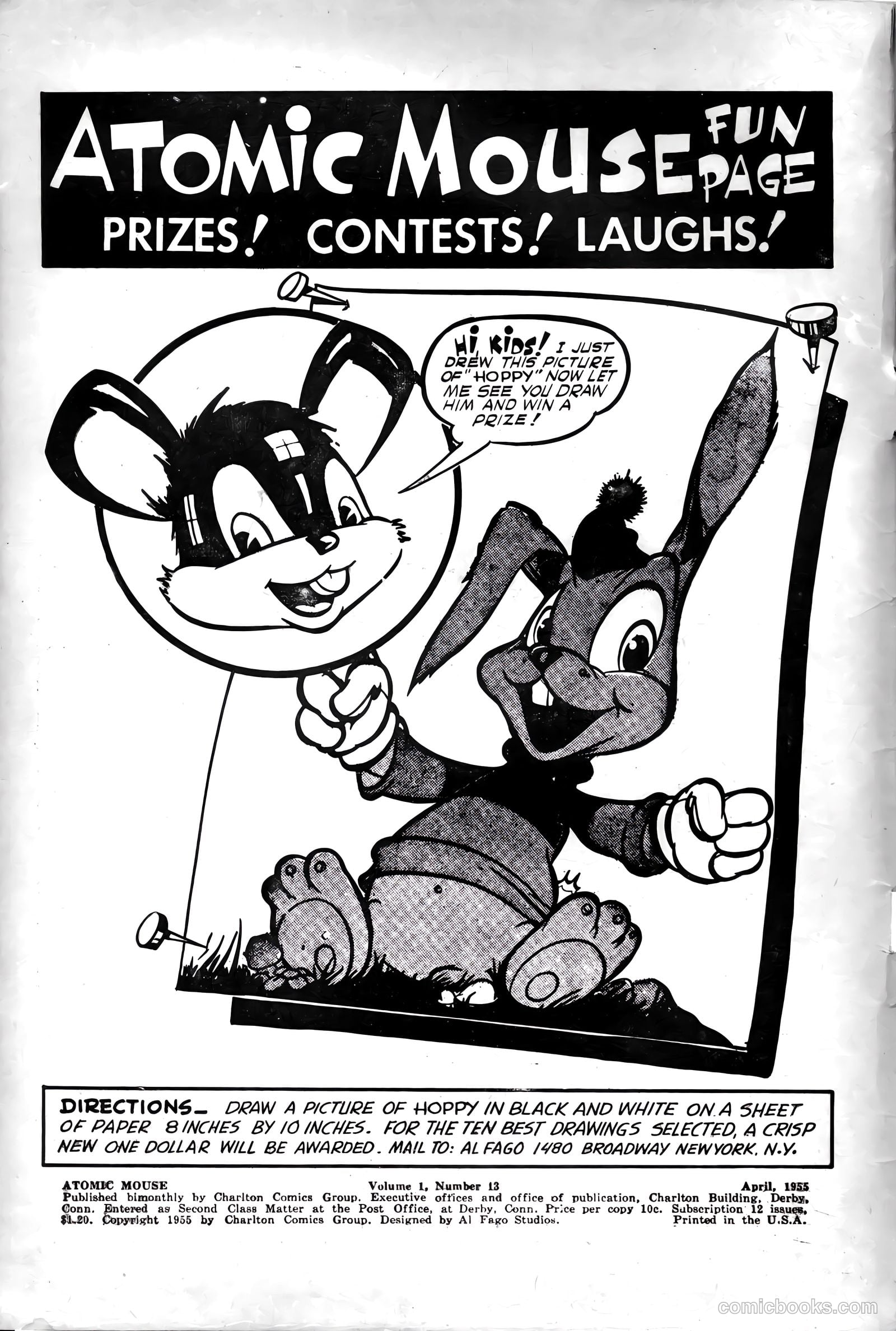 Atomic Mouse #13 (1955) — page 2 of 36