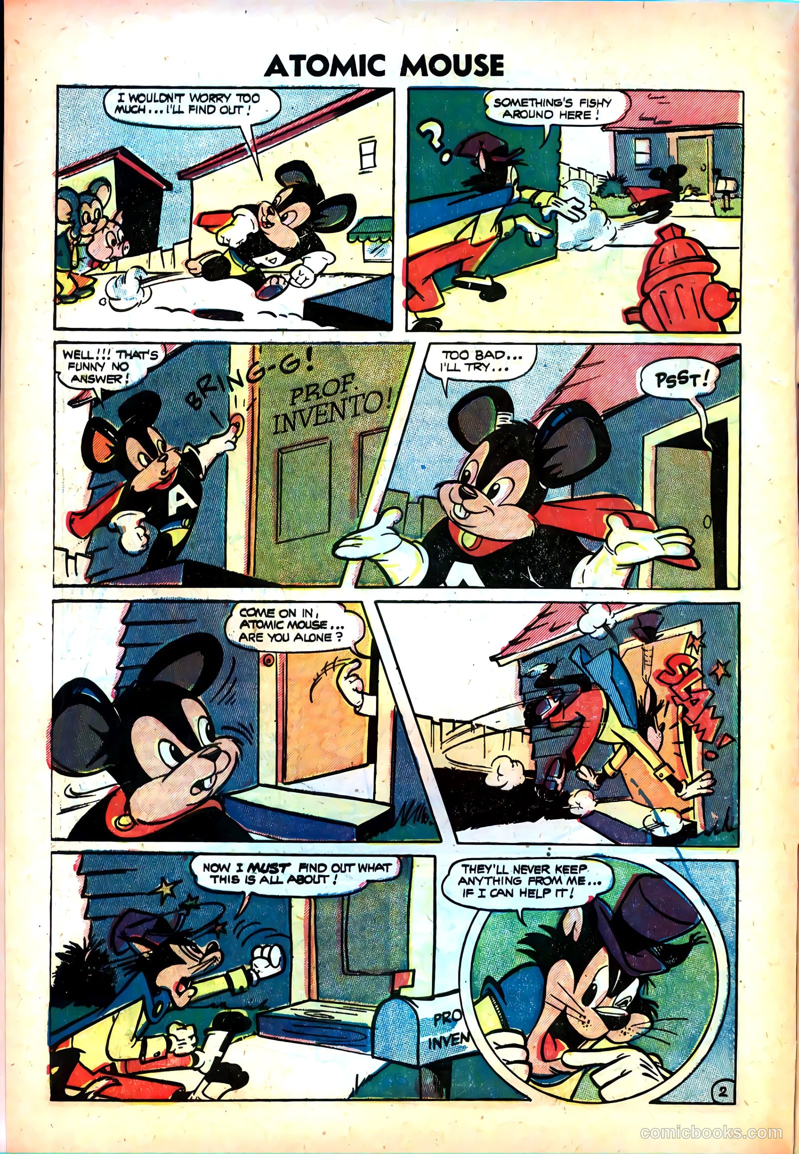 Atomic Mouse #13 (1955) — page 4 of 36
