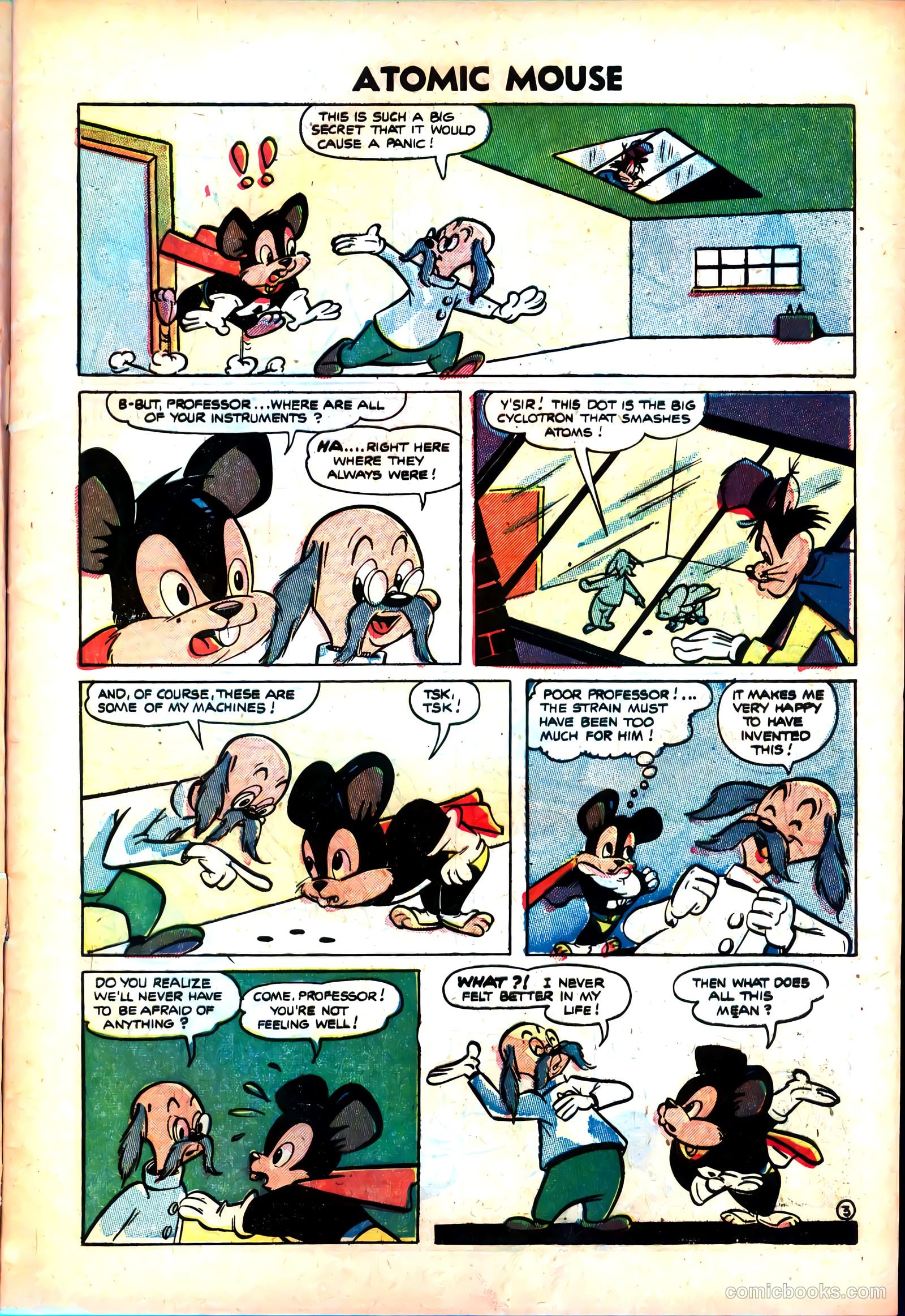 Atomic Mouse #13 (1955) — page 5 of 36