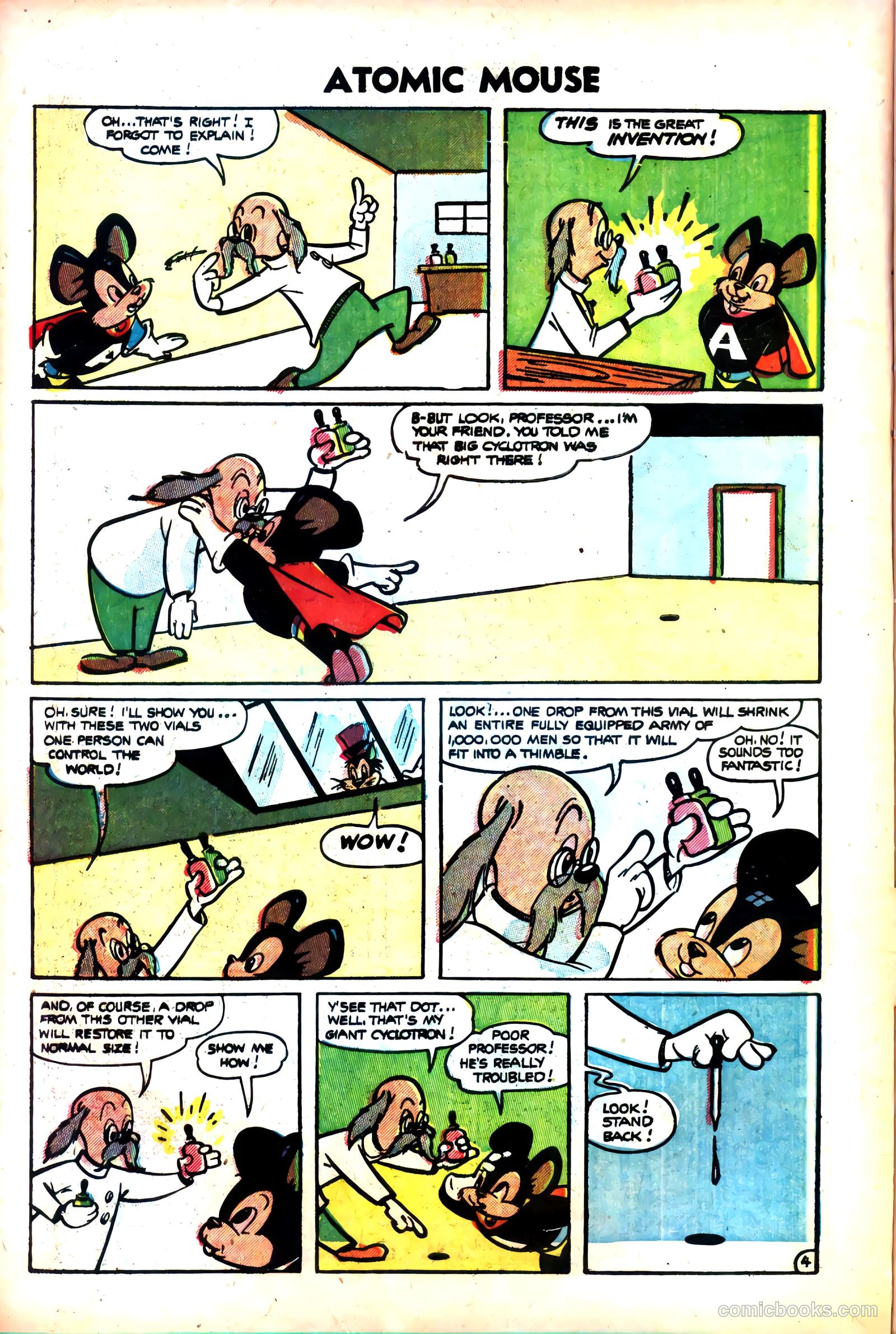 Atomic Mouse #13 (1955) — page 6 of 36