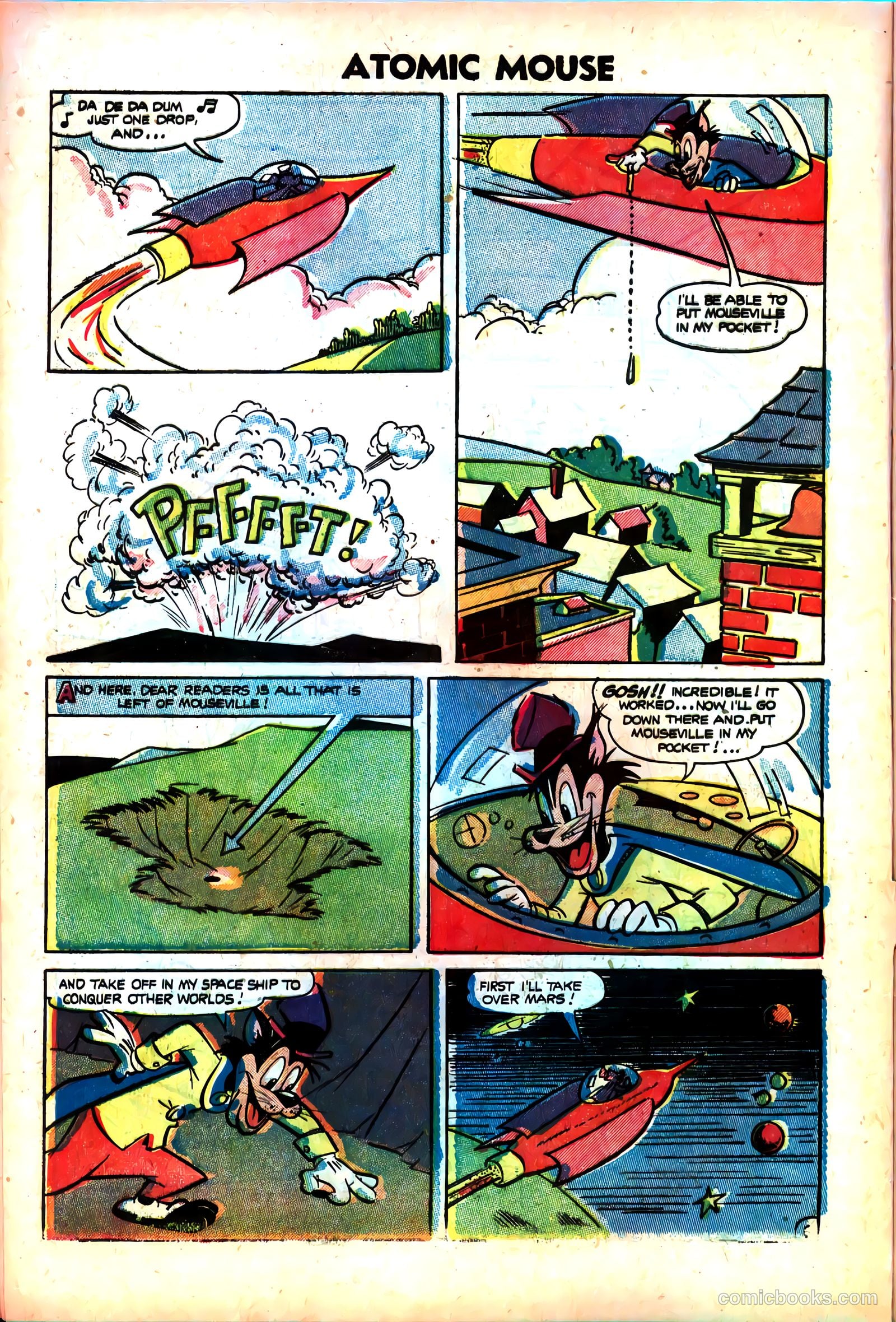 Atomic Mouse #13 (1955) — page 8 of 36
