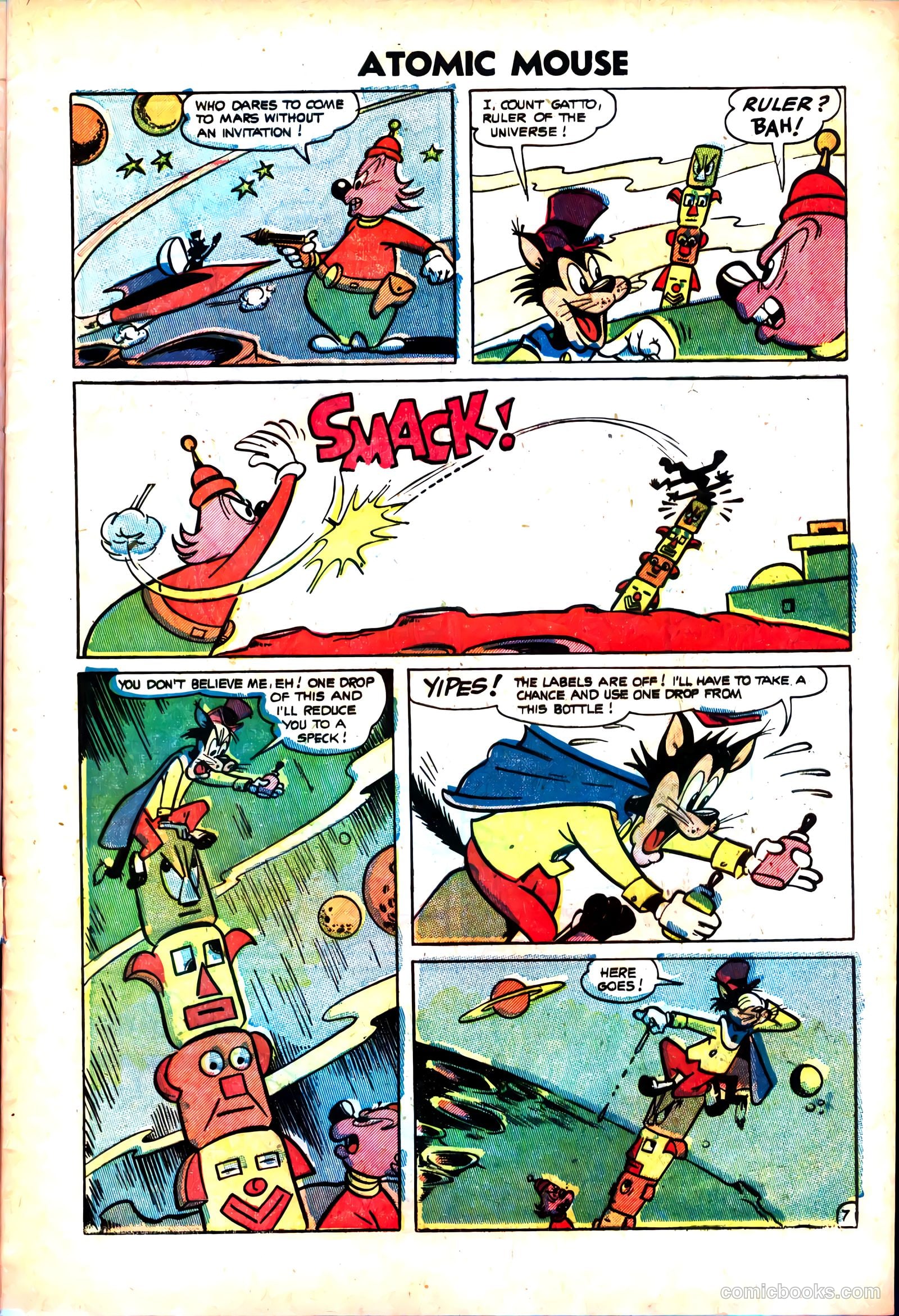 Atomic Mouse #13 (1955) — page 9 of 36