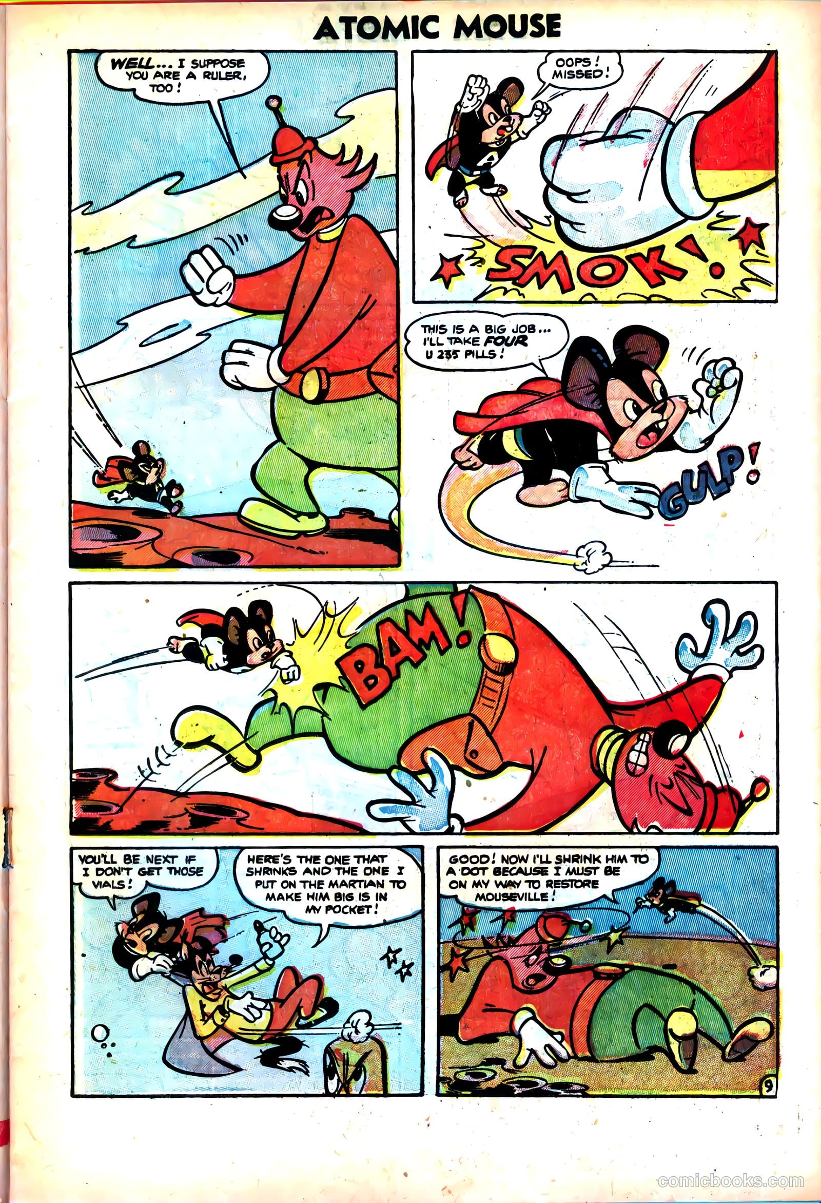 Atomic Mouse #13 (1955) — page 11 of 36