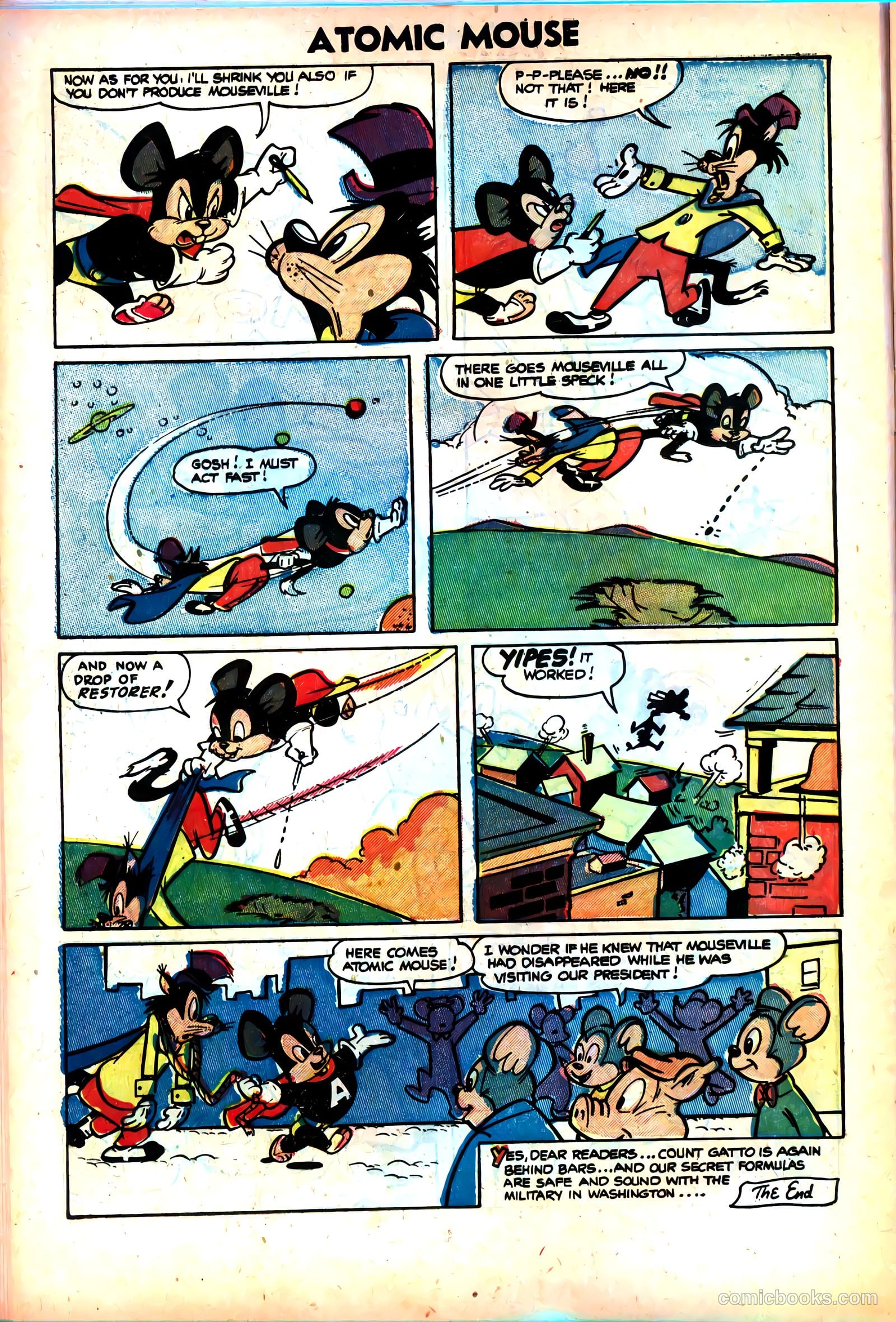 Atomic Mouse #13 (1955) — page 12 of 36
