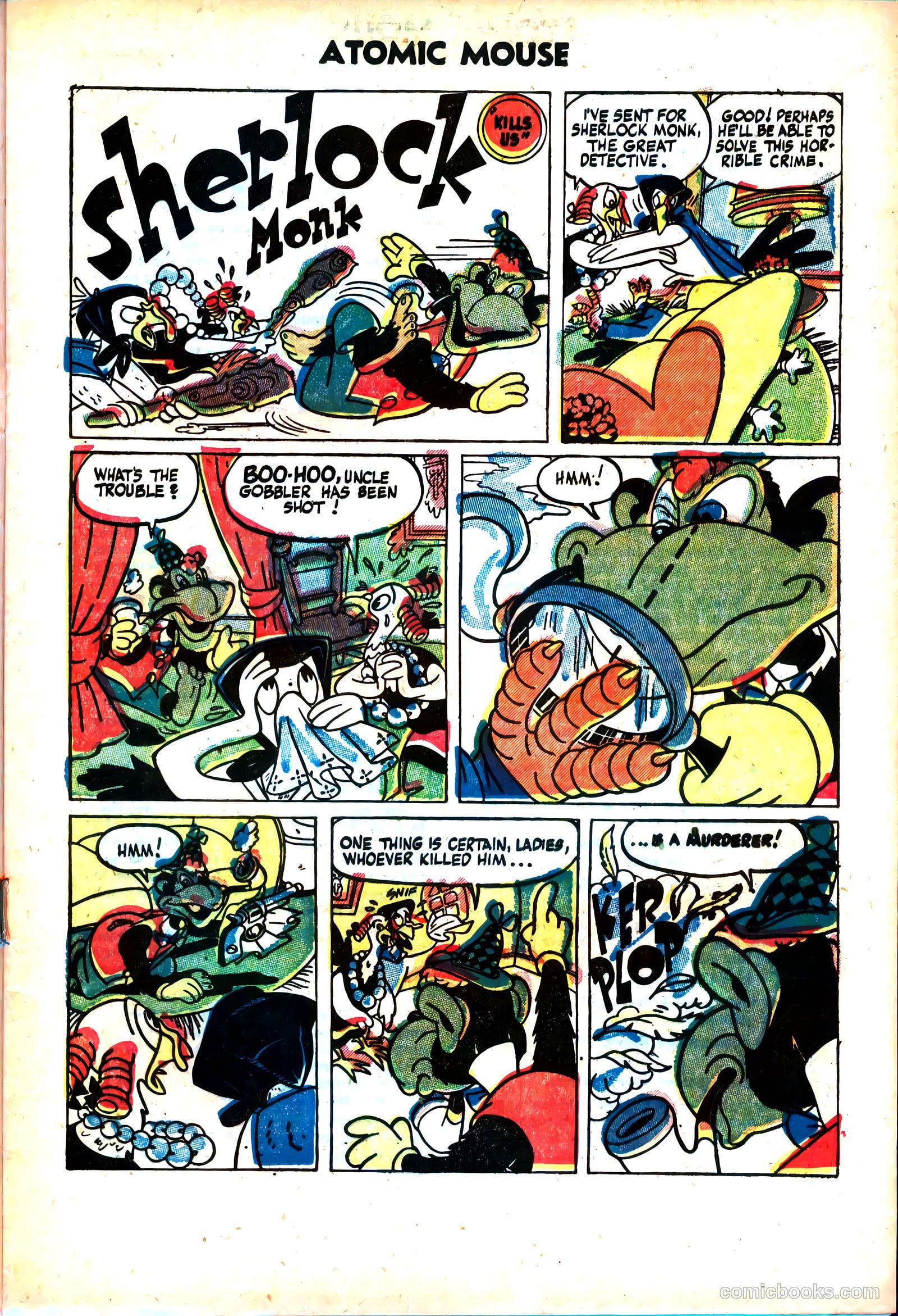 Atomic Mouse #13 (1955) — page 13 of 36