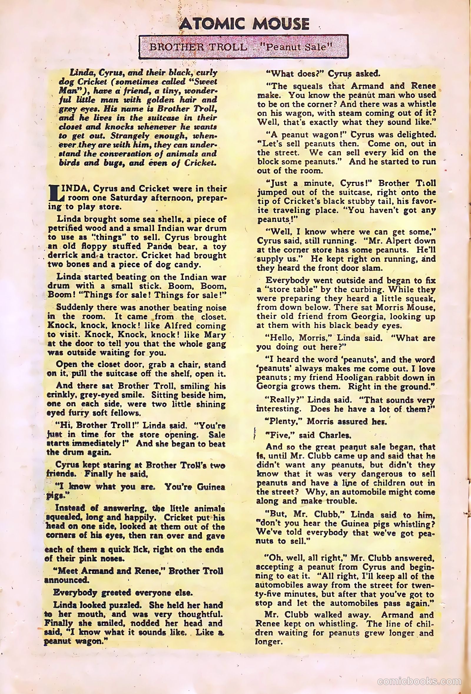 Atomic Mouse #13 (1955) — page 14 of 36