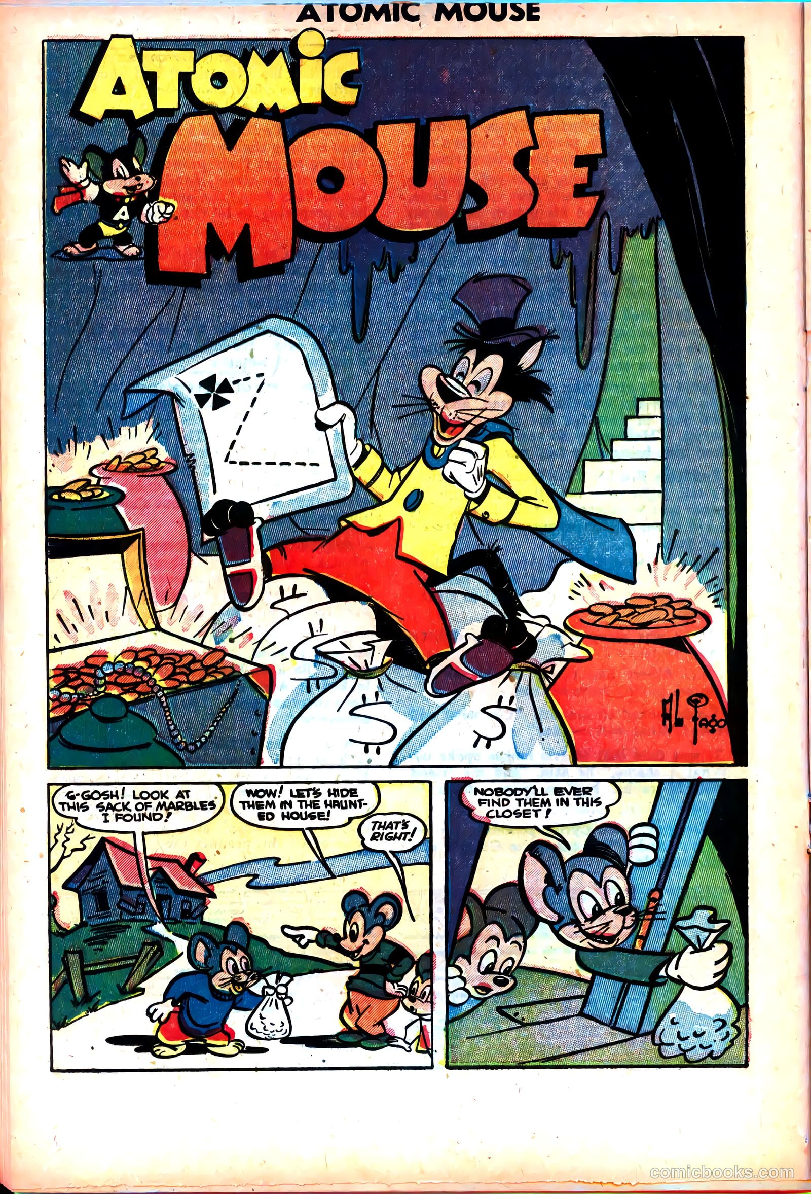 Atomic Mouse #13 (1955) — page 16 of 36
