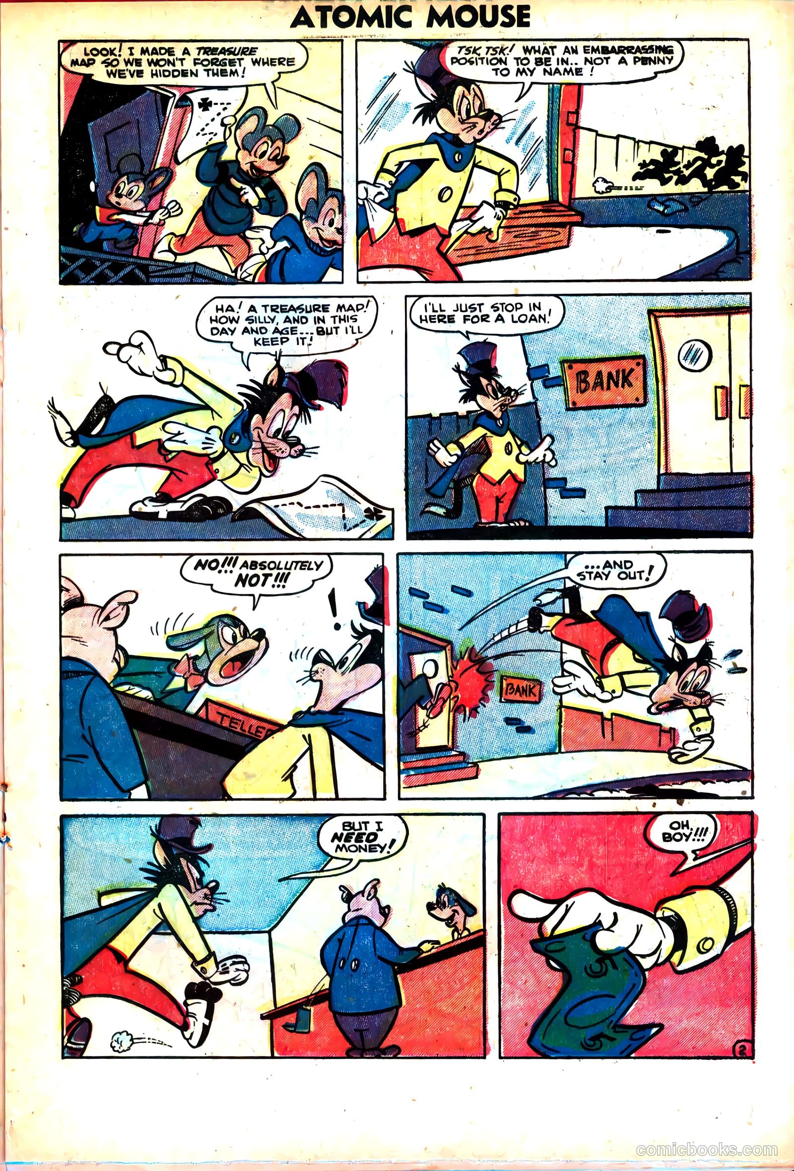 Atomic Mouse #13 (1955) — page 17 of 36