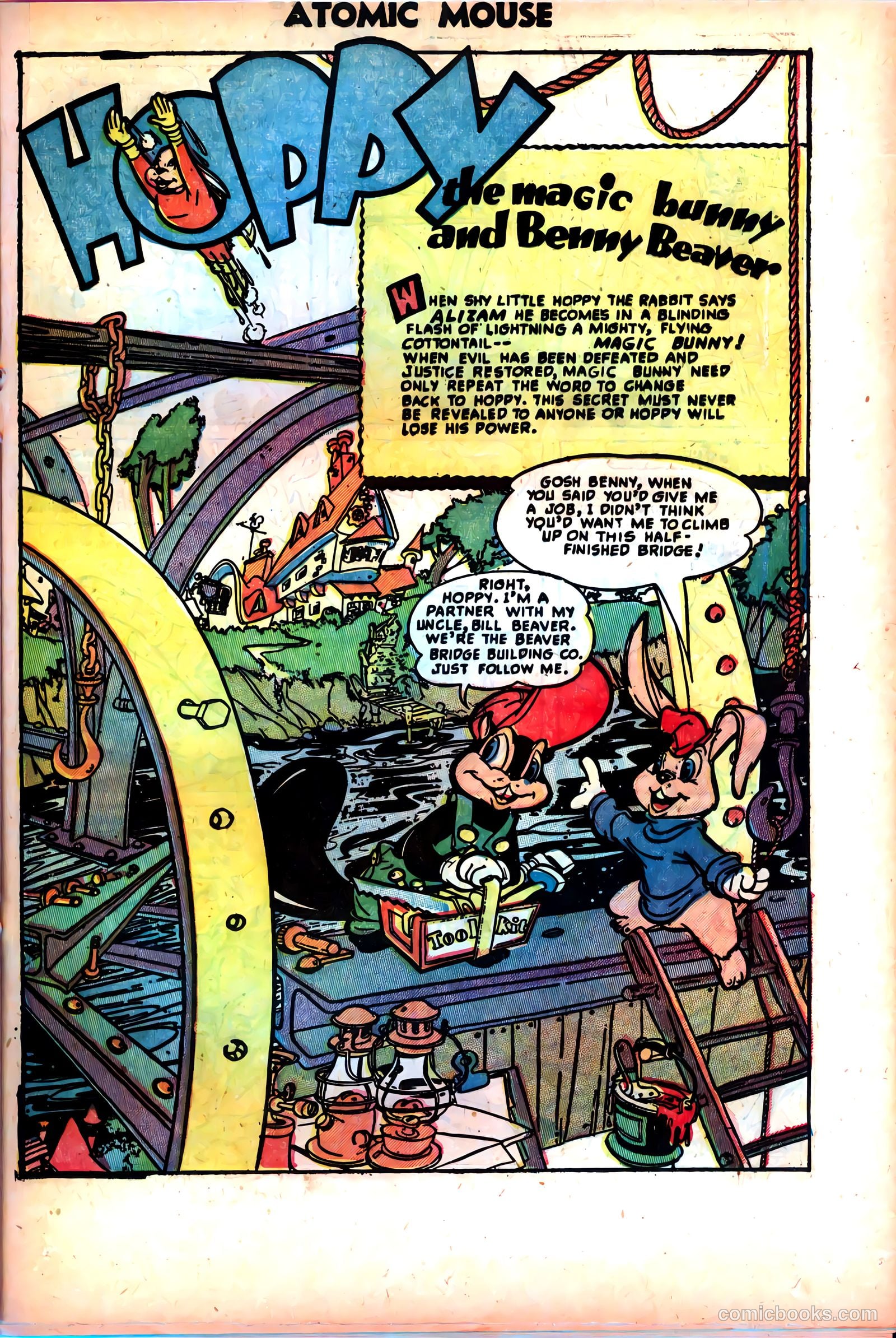 Atomic Mouse #13 (1955) — page 21 of 36