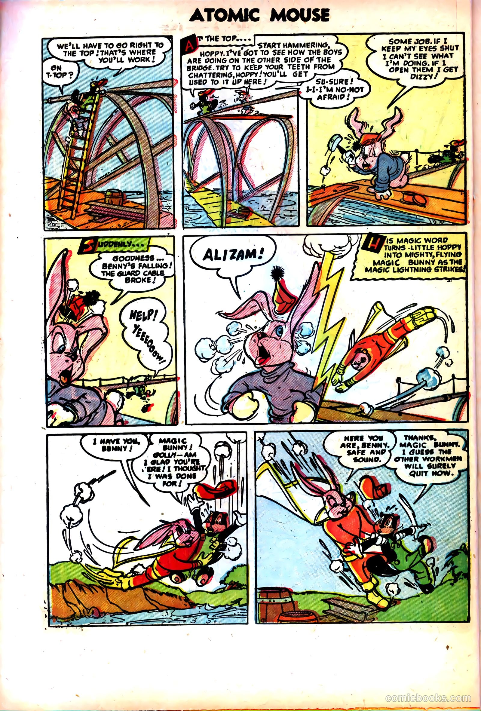 Atomic Mouse #13 (1955) — page 22 of 36