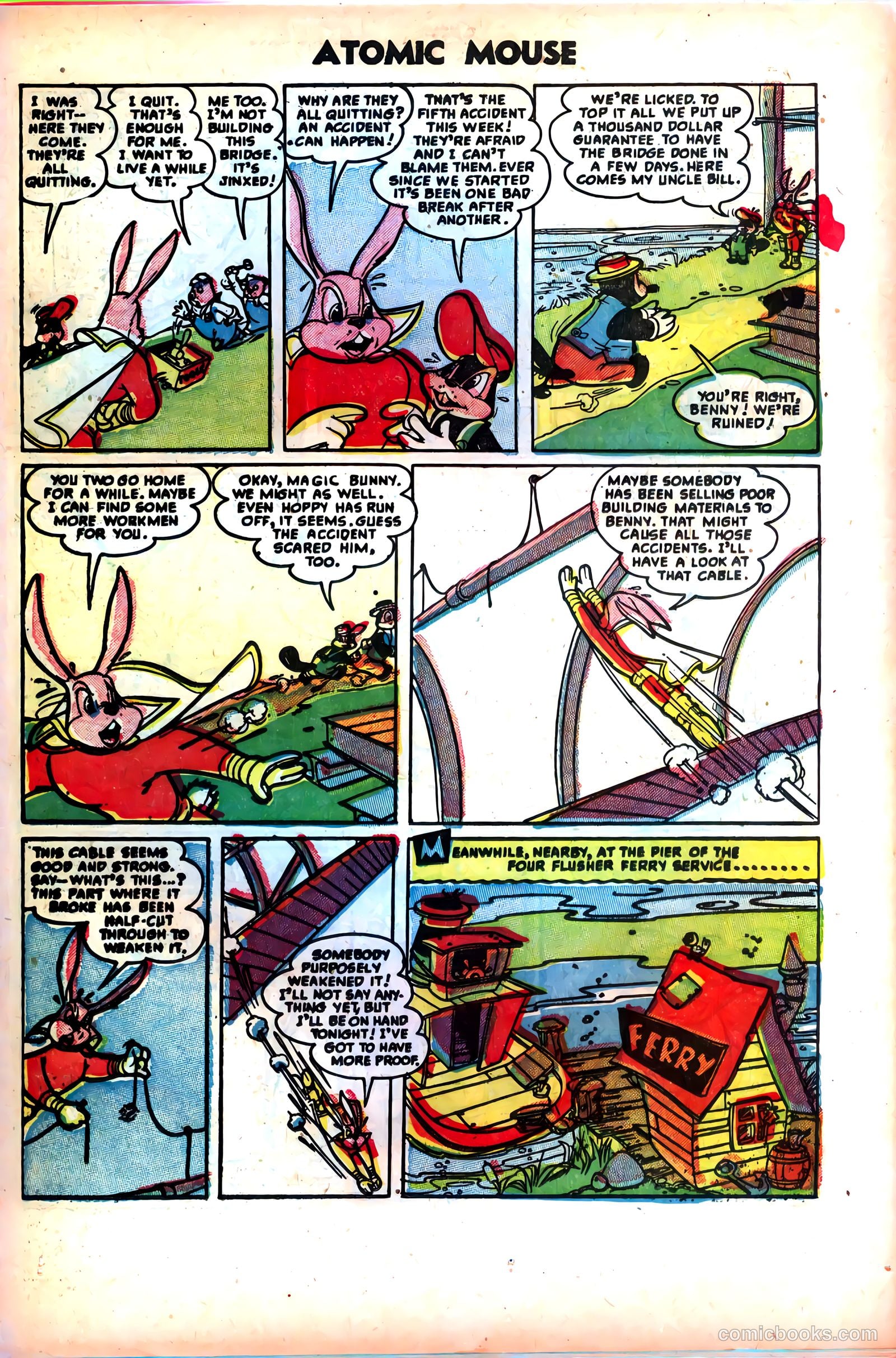 Atomic Mouse #13 (1955) — page 23 of 36