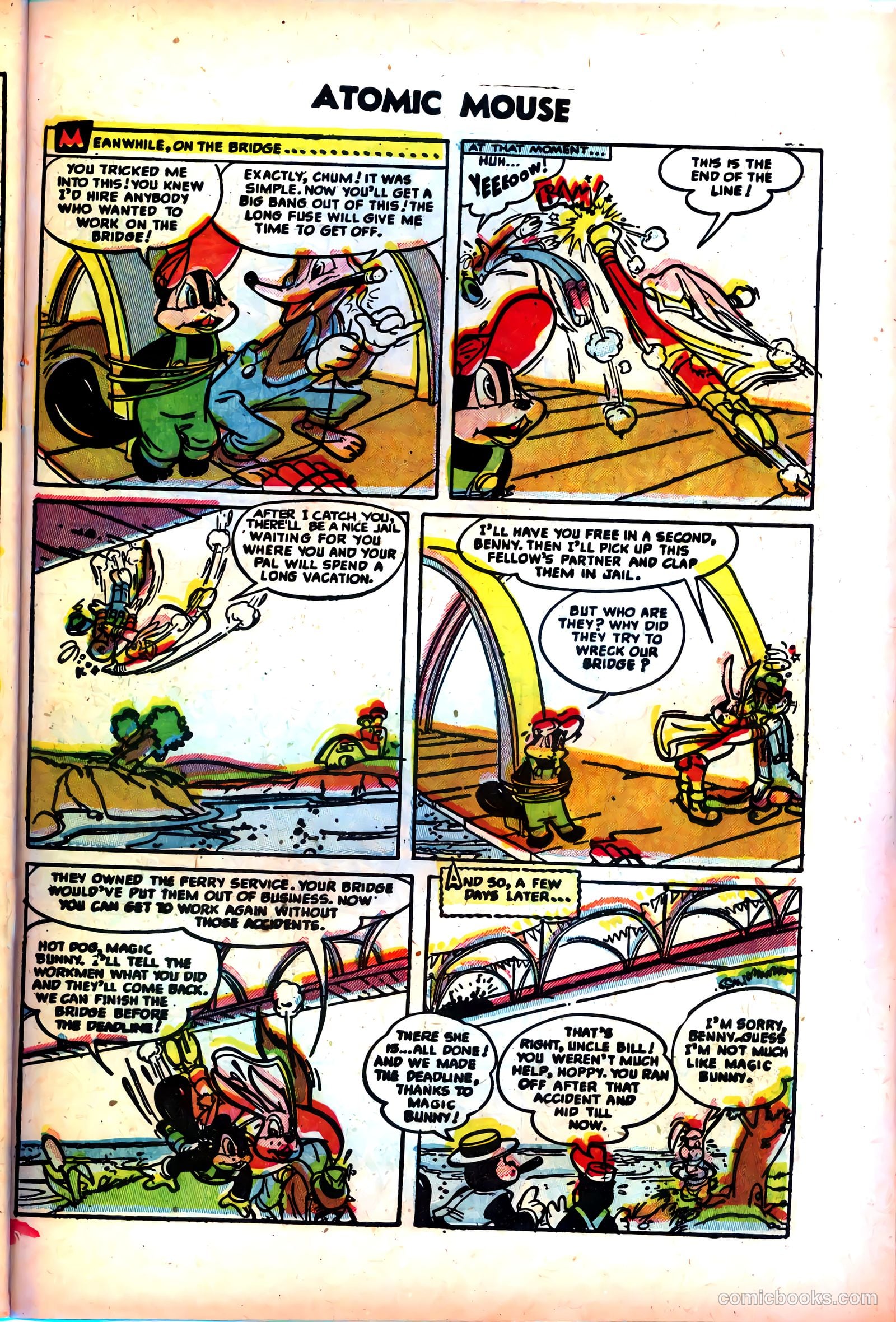 Atomic Mouse #13 (1955) — page 27 of 36