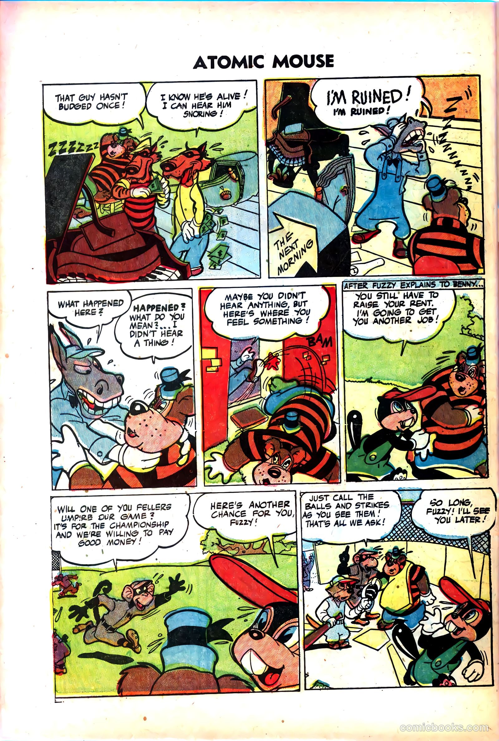 Atomic Mouse #13 (1955) — page 30 of 36