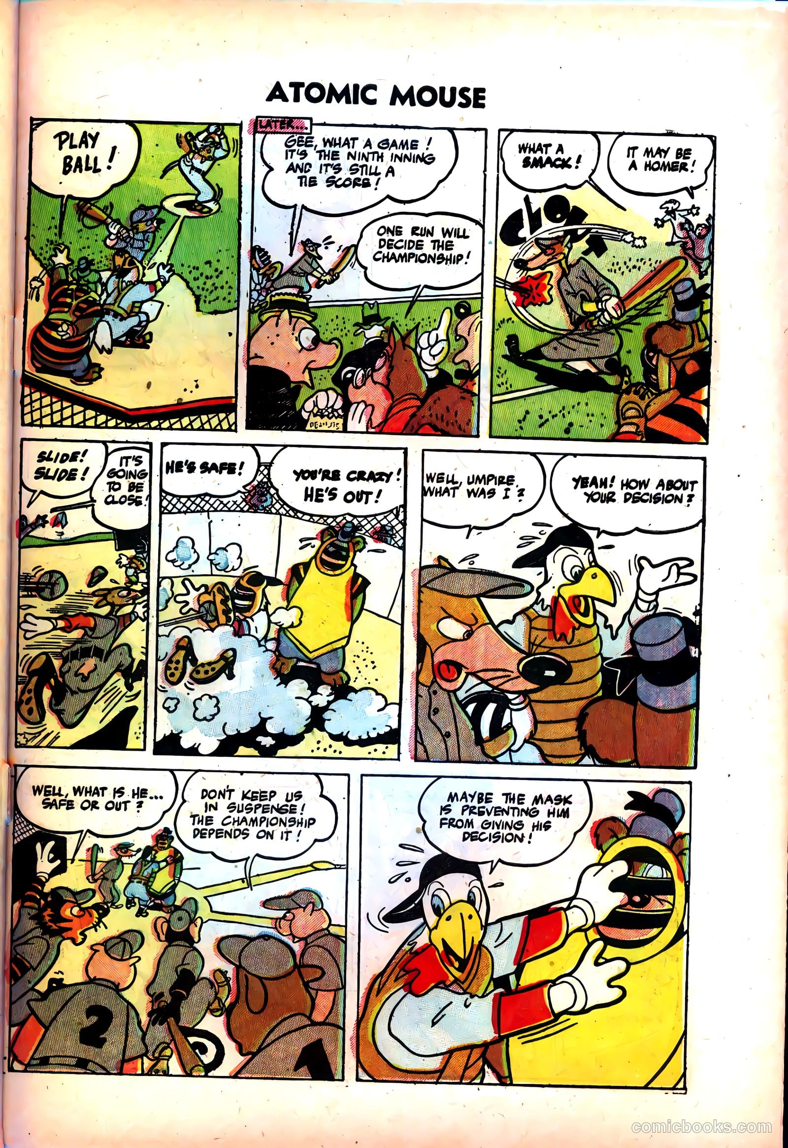 Atomic Mouse #13 (1955) — page 31 of 36