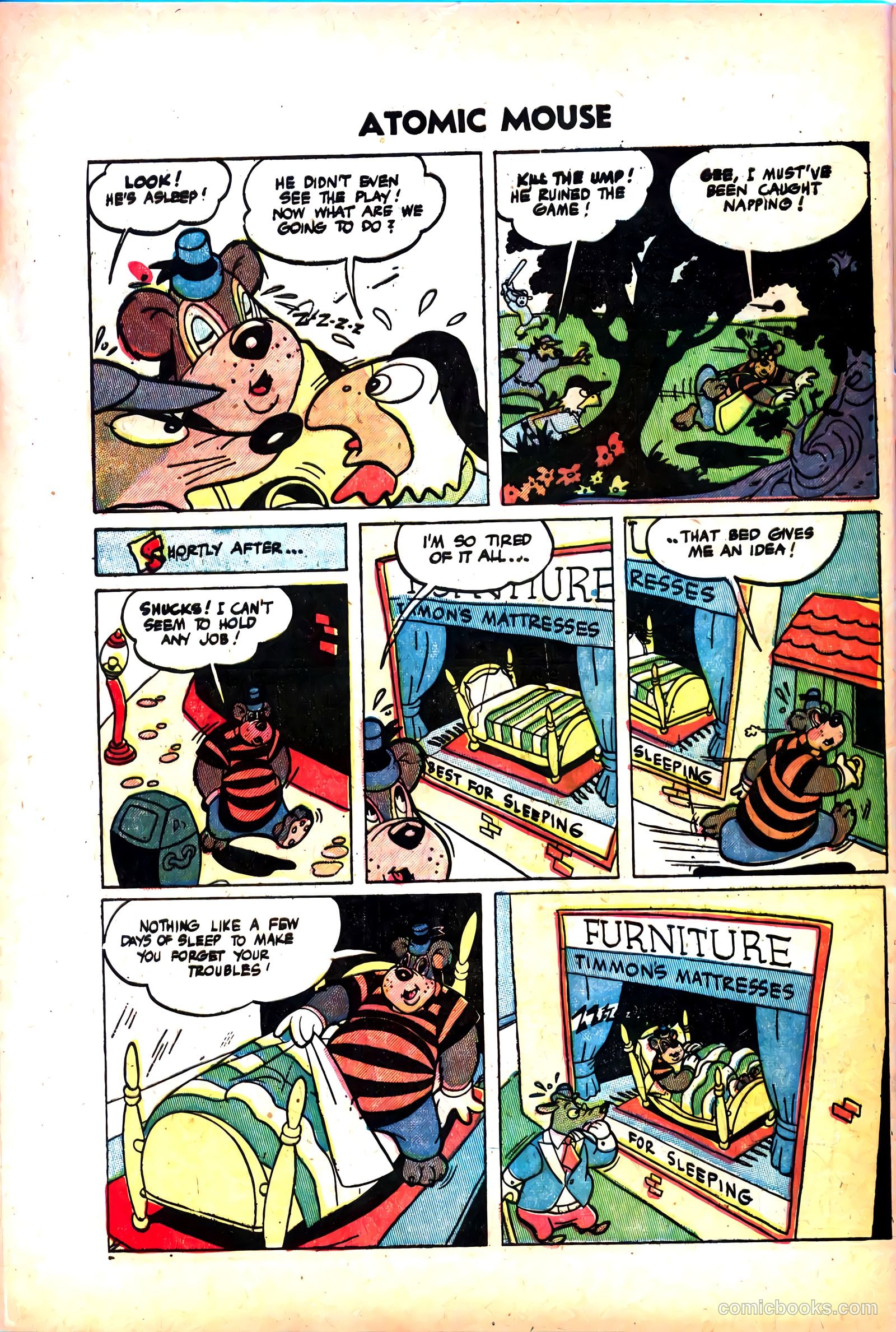 Atomic Mouse #13 (1955) — page 32 of 36