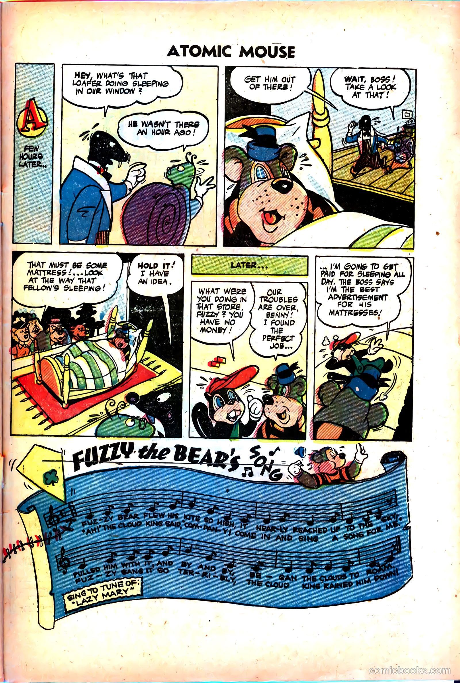 Atomic Mouse #13 (1955) — page 33 of 36