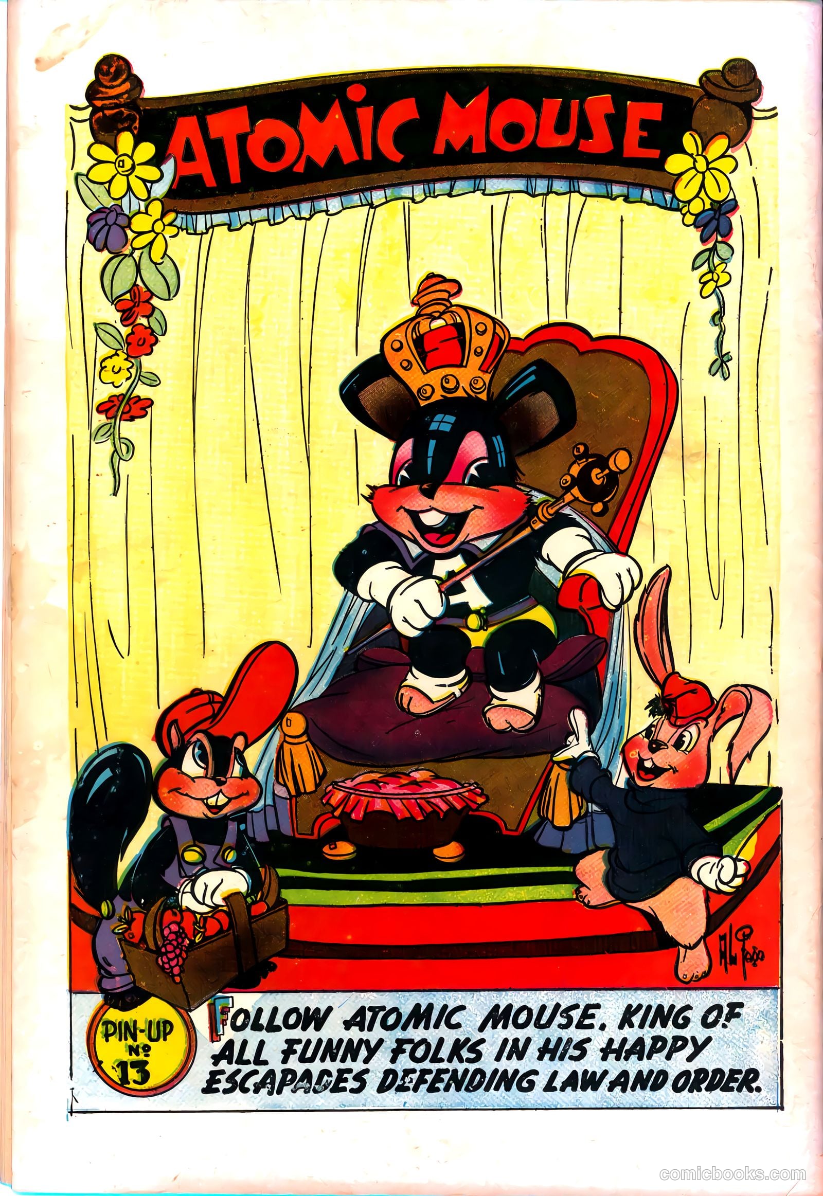 Atomic Mouse #13 (1955) — page 36 of 36