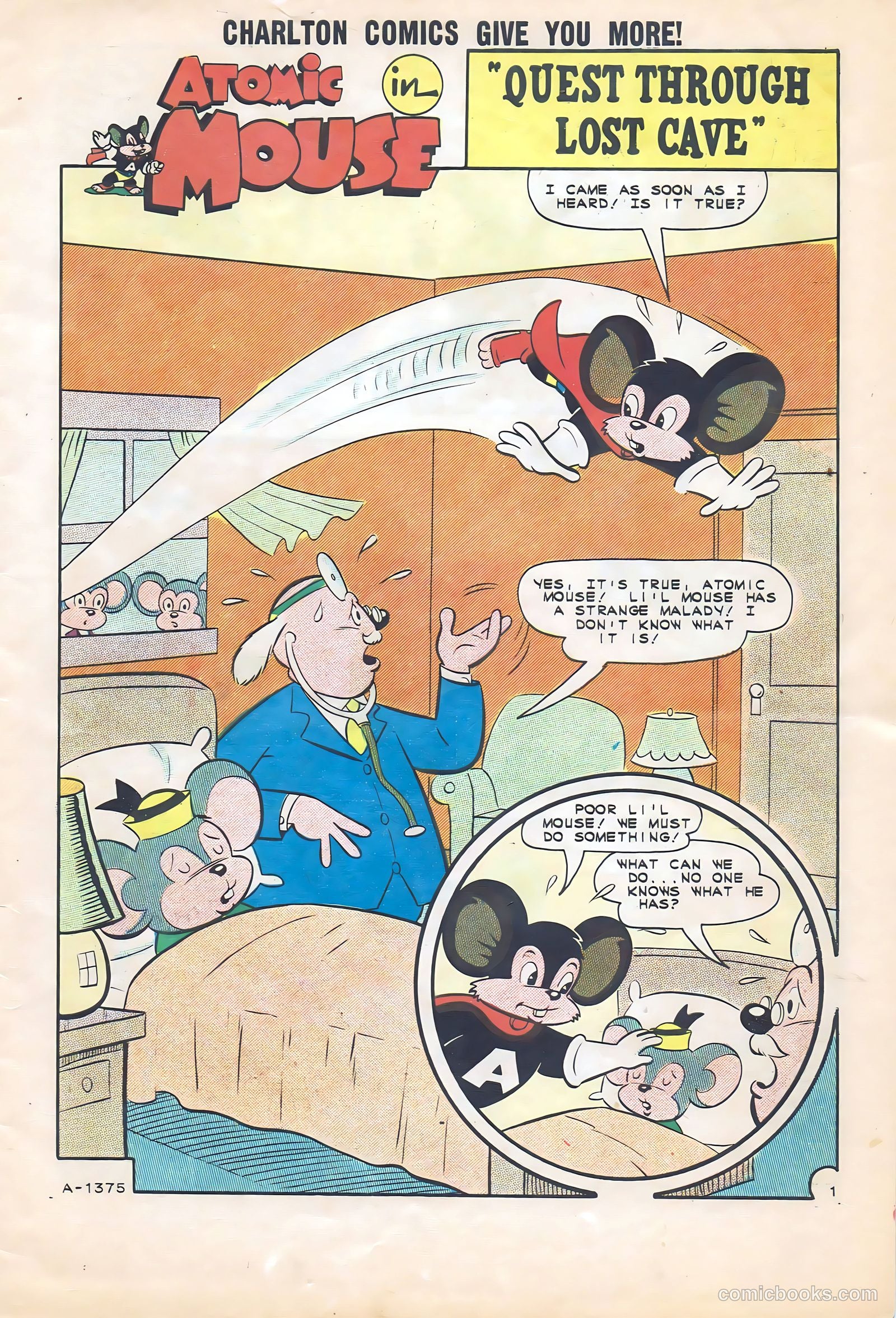 Atomic Mouse #14 (1955) — page 3 of 36