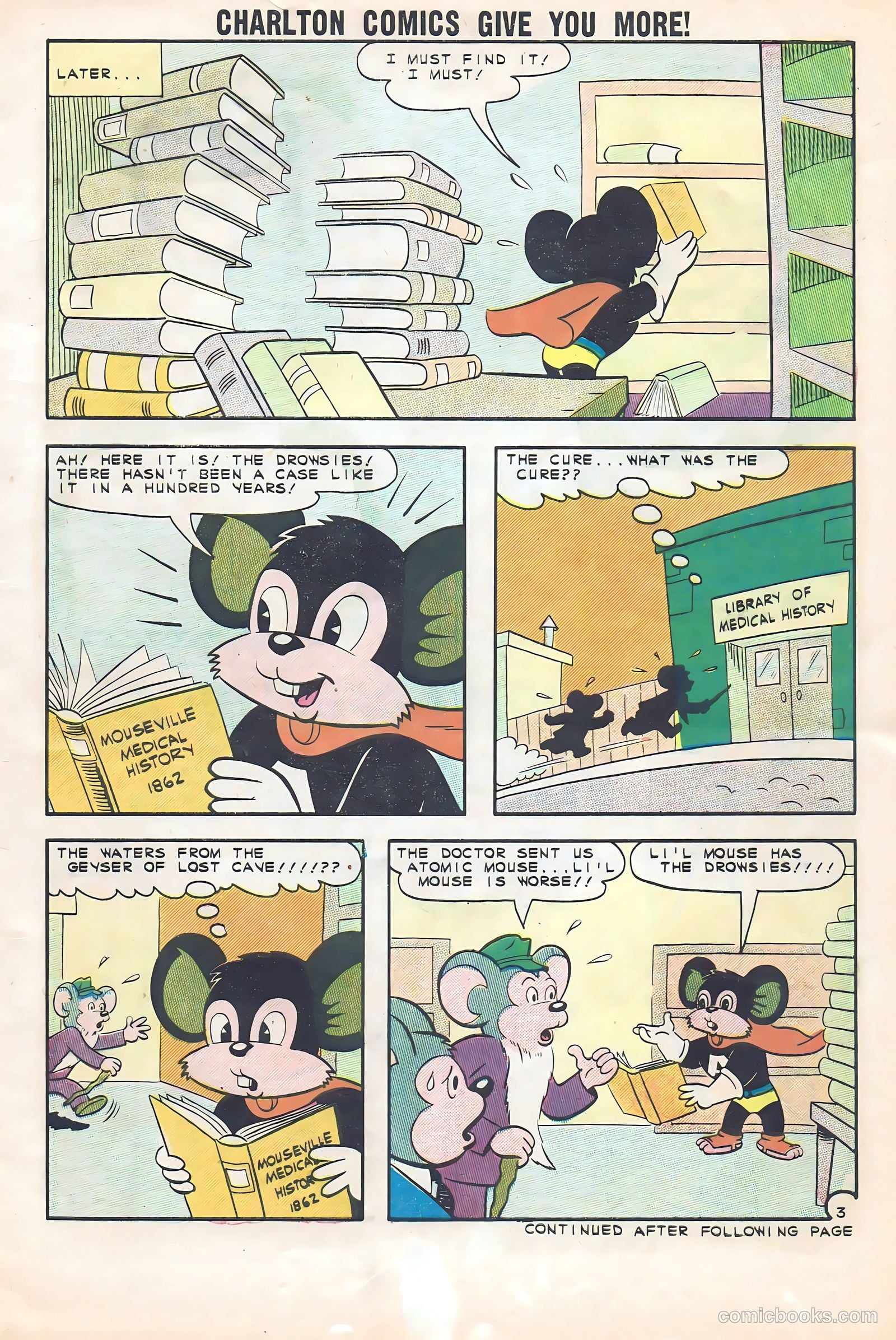 Atomic Mouse #14 (1955) — page 5 of 36